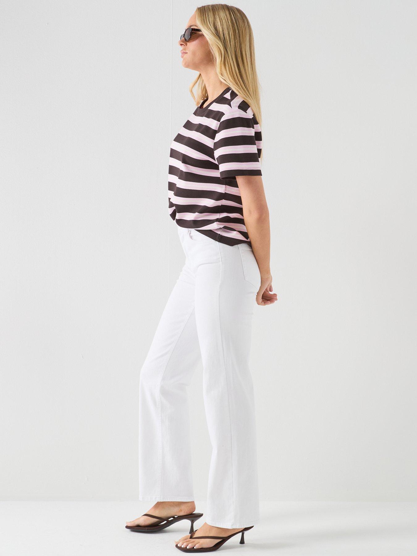 Image 3 of 6 of Only Onlblush Mid Straight Dnm Dot Noos