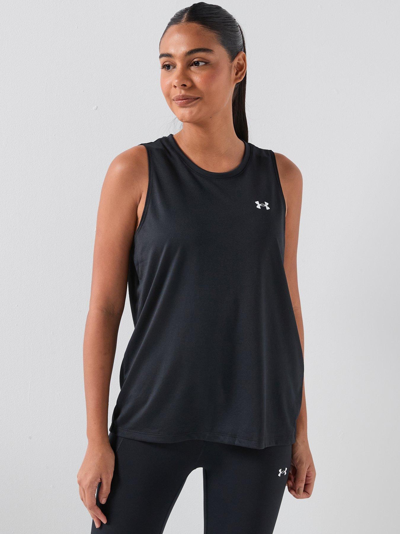  image of under-armour-womens-training-tech-tank-black