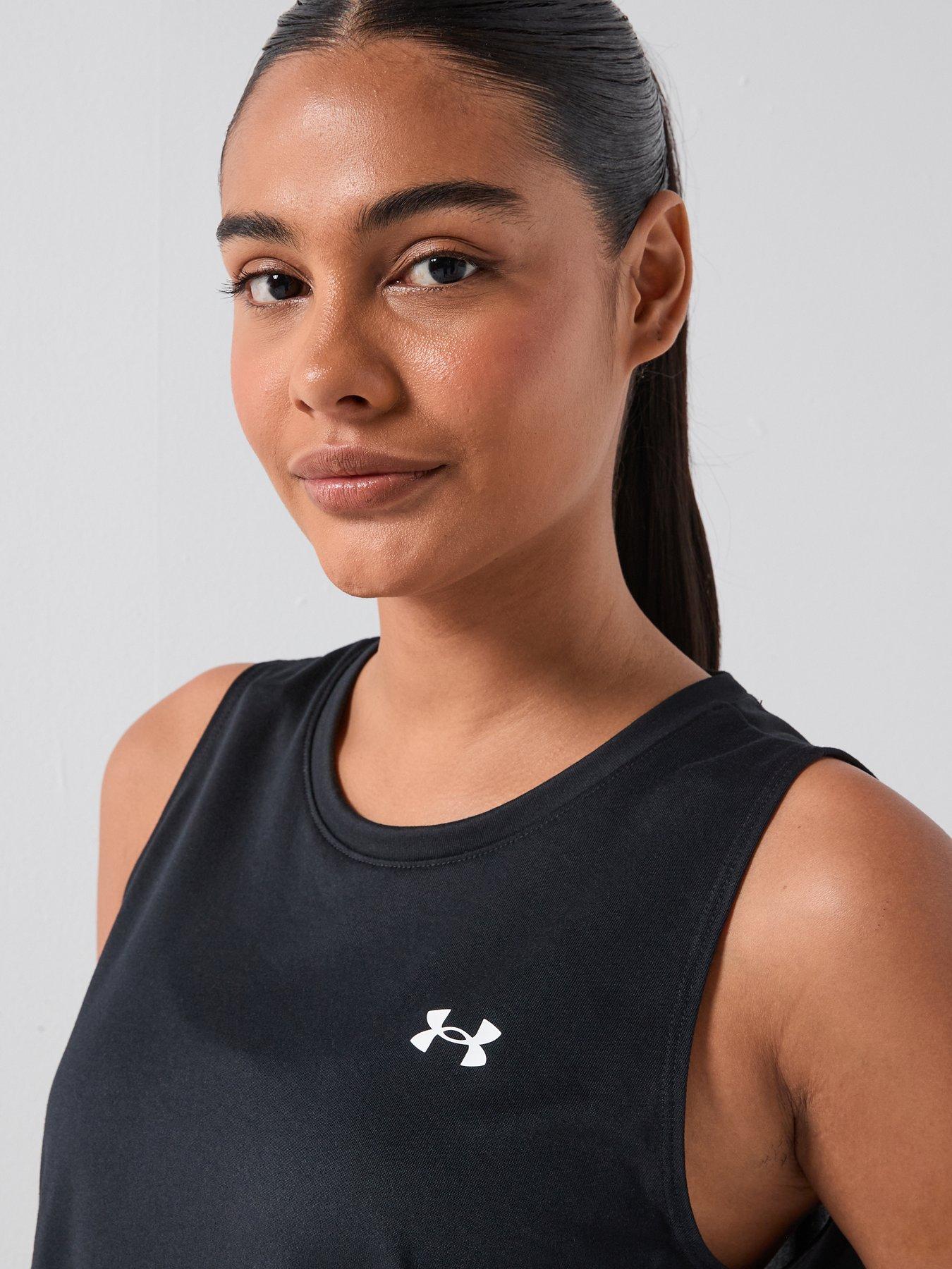  image of under-armour-womens-training-tech-tank-black