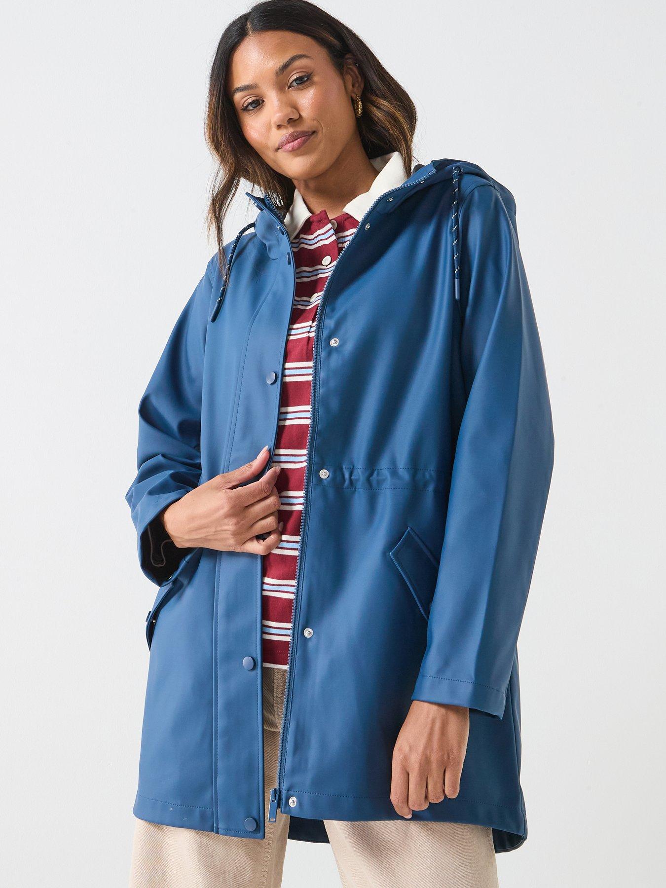 Vero Moda Malou Coated Jacket - Blue
