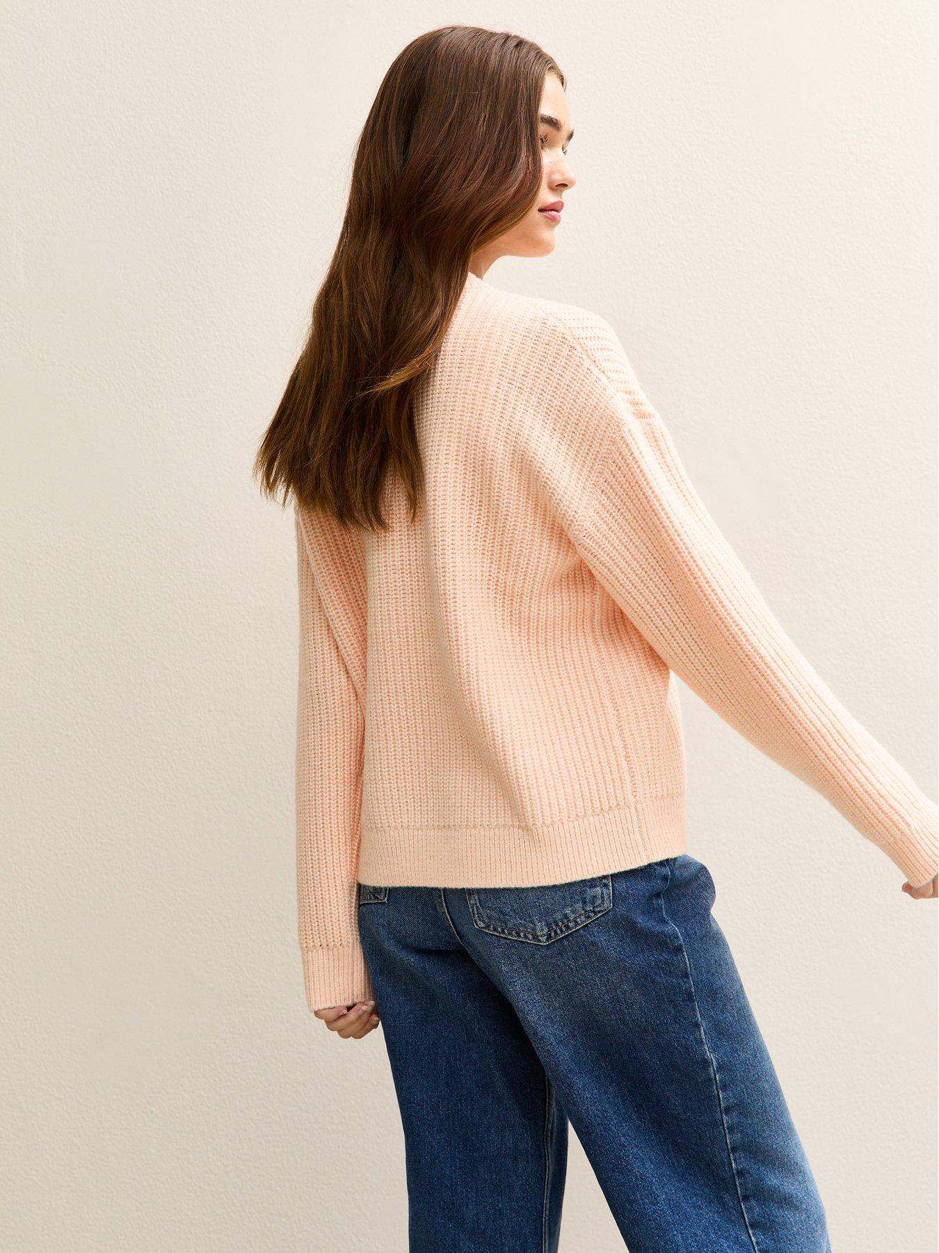 stillFront image of new-look-midweight-knit-jumper-light-pink