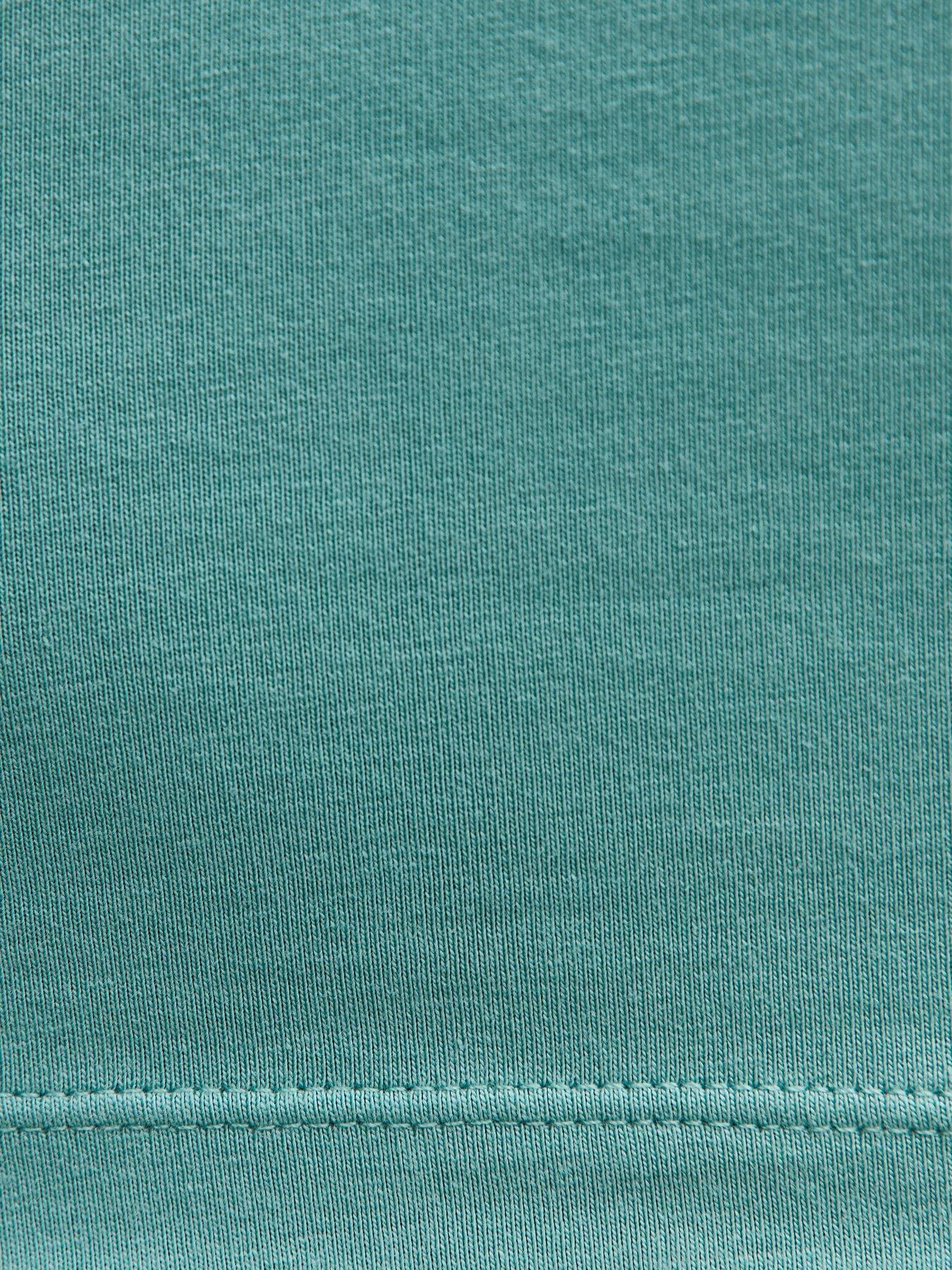 Image 5 of 5 of New Look Sleeveless Slash Neck Top - Light Blue