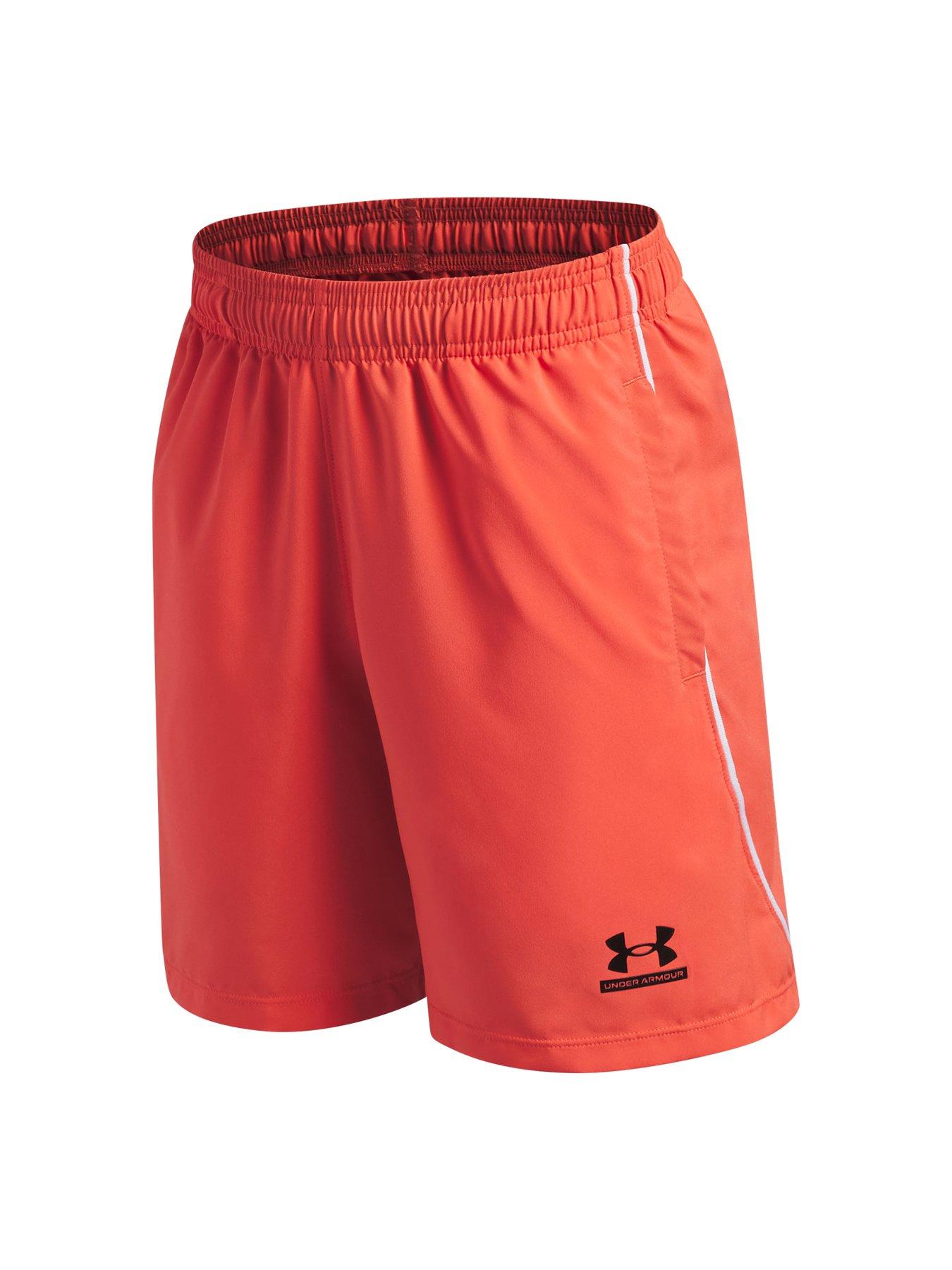 Image 3 of 3 of UNDER ARMOUR Junior Boys Training Tech Woven Short - Red