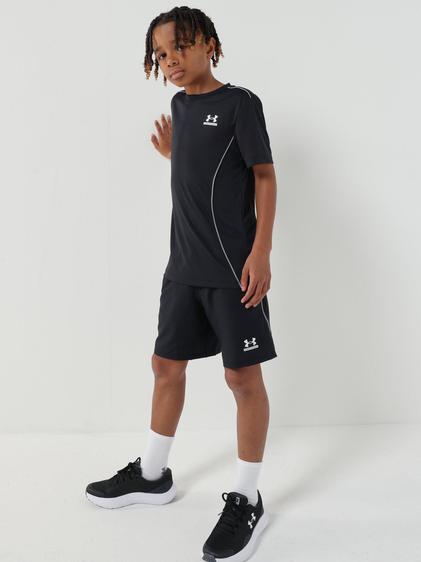 UNDER ARMOUR Junior Boys Training Tech Woven Short - Black