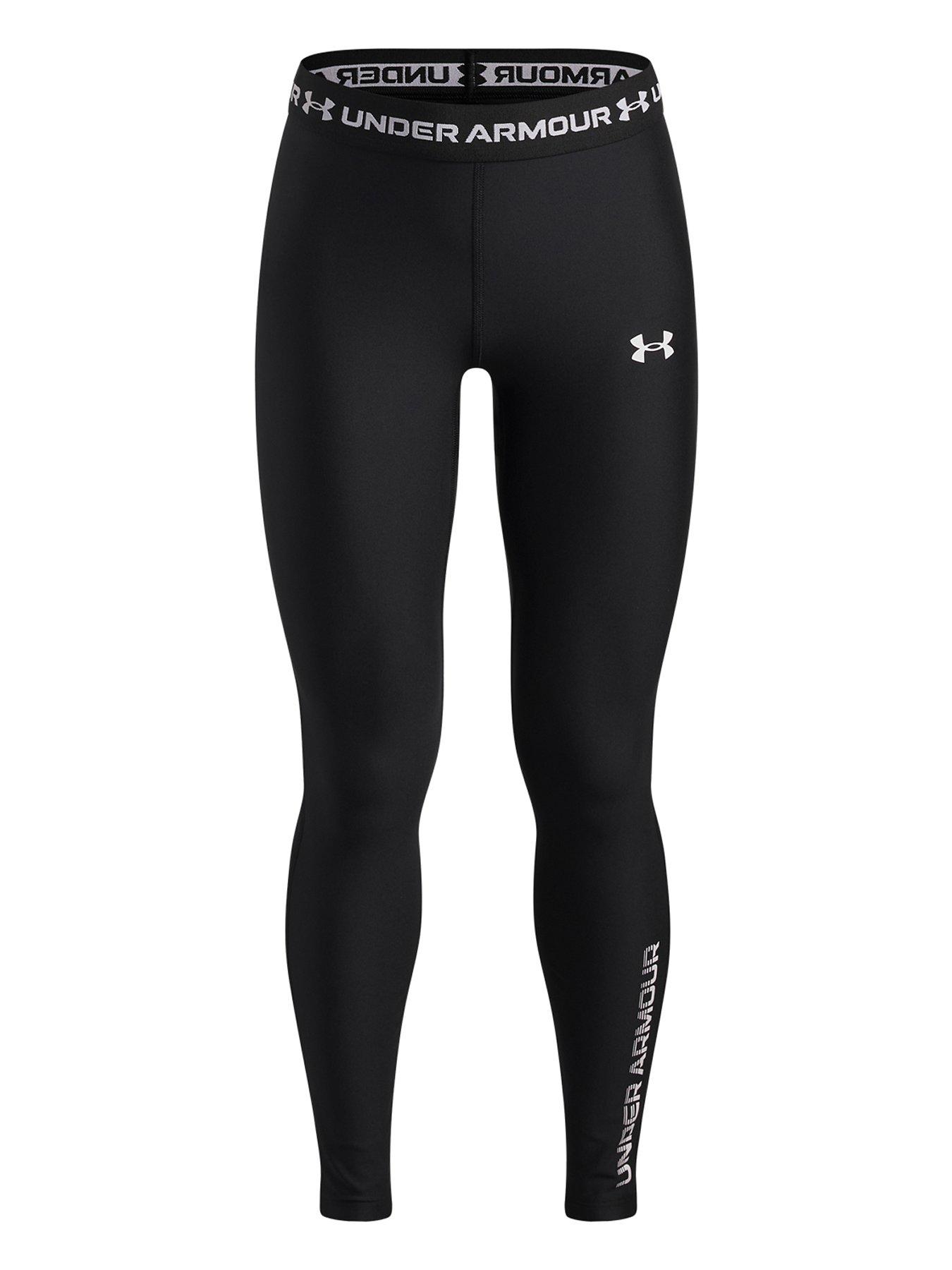UNDER ARMOUR Junior Girls Training Hg Leggings - Black