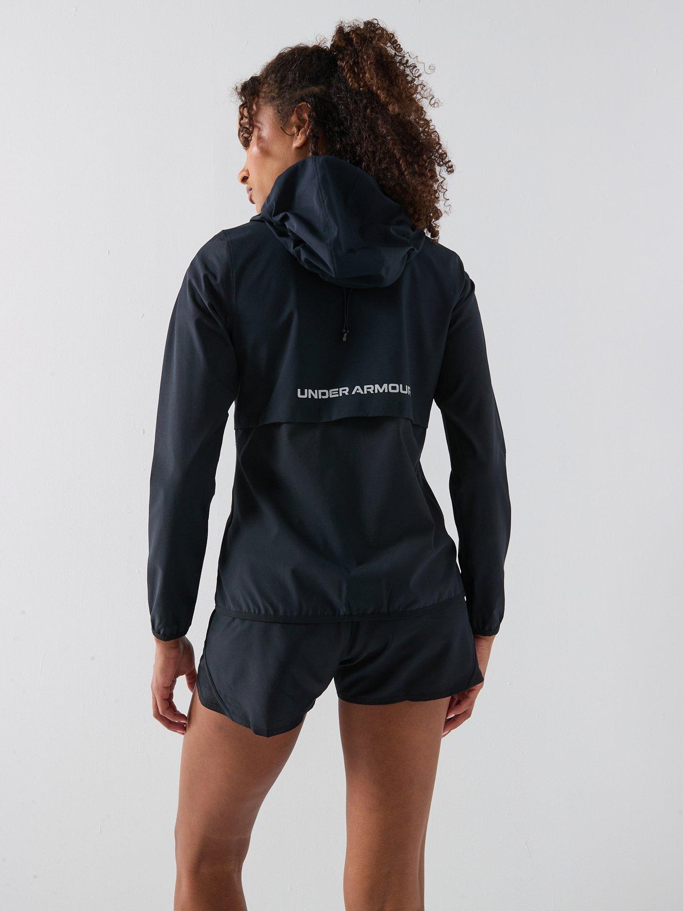 Image 2 of 6 of UNDER ARMOUR Womens Running Launch Jacket - Black