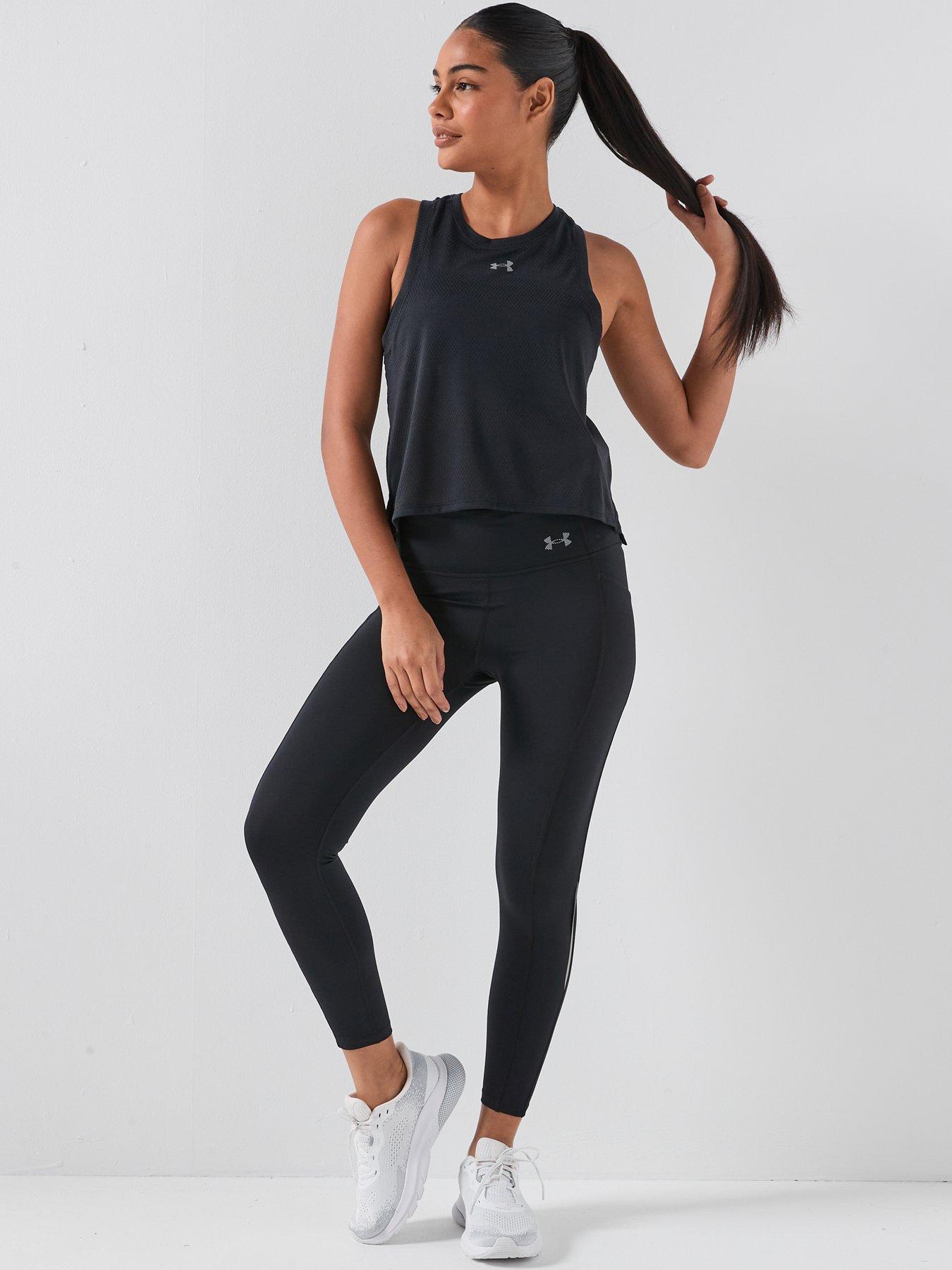 Image 3 of 6 of UNDER ARMOUR Womens Running Launch Elite Singlet - Black
