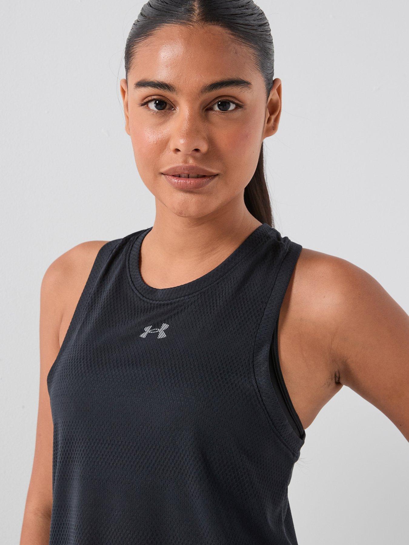 Image 4 of 6 of UNDER ARMOUR Womens Running Launch Elite Singlet - Black