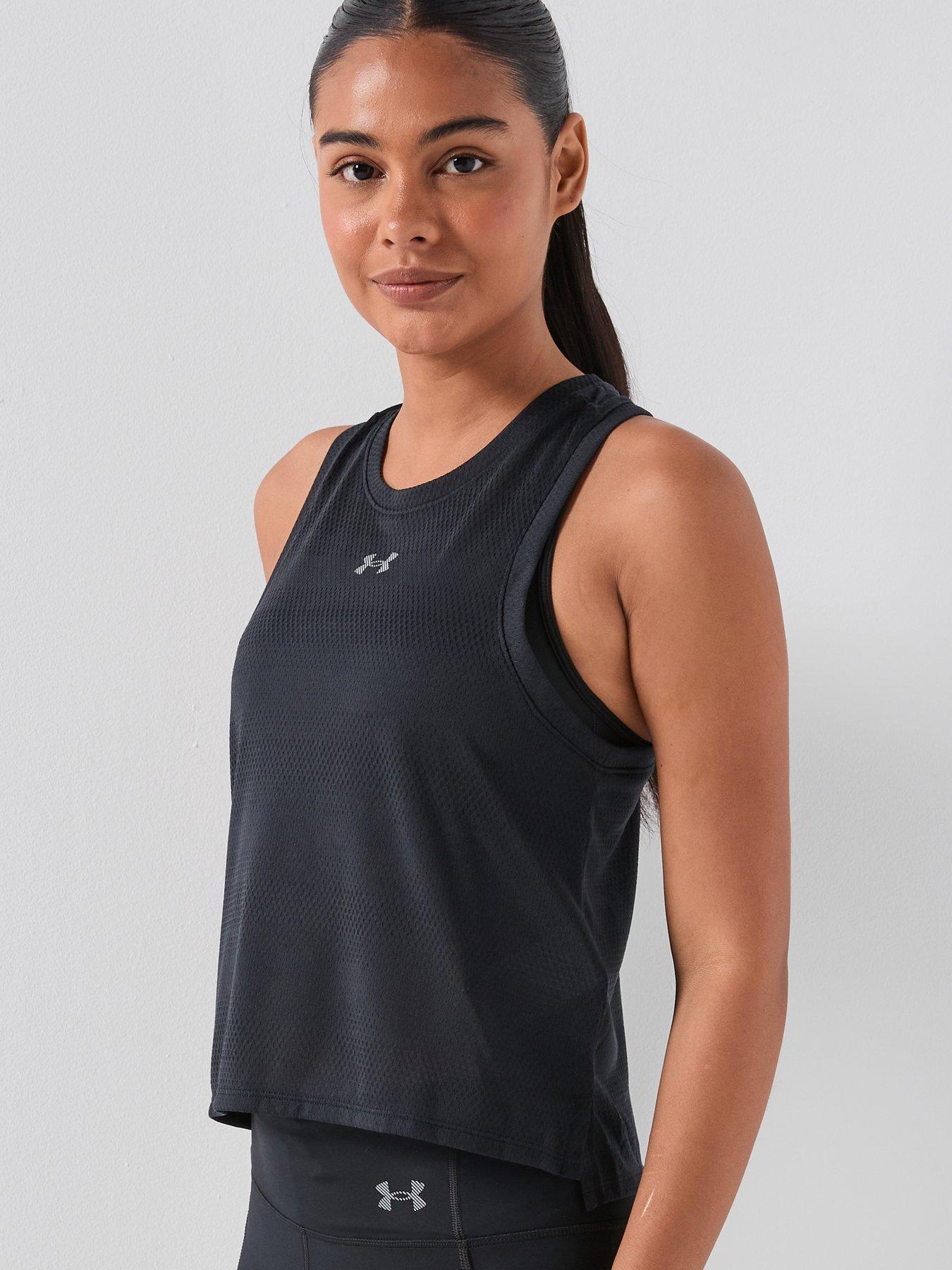 Image 5 of 6 of UNDER ARMOUR Womens Running Launch Elite Singlet - Black