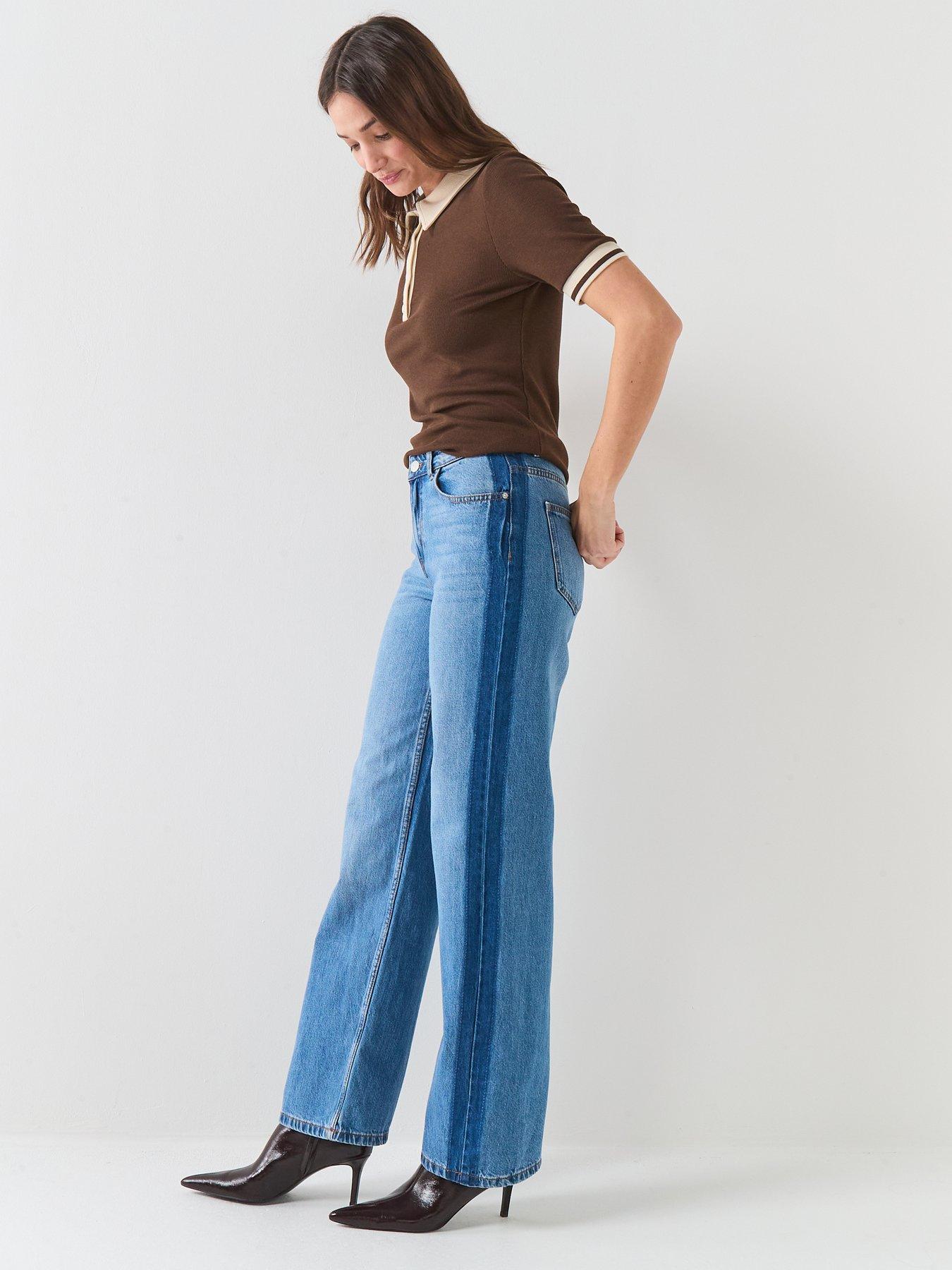 Image 6 of 6 of Vero Moda Straight Leg Jean - Medium Denim