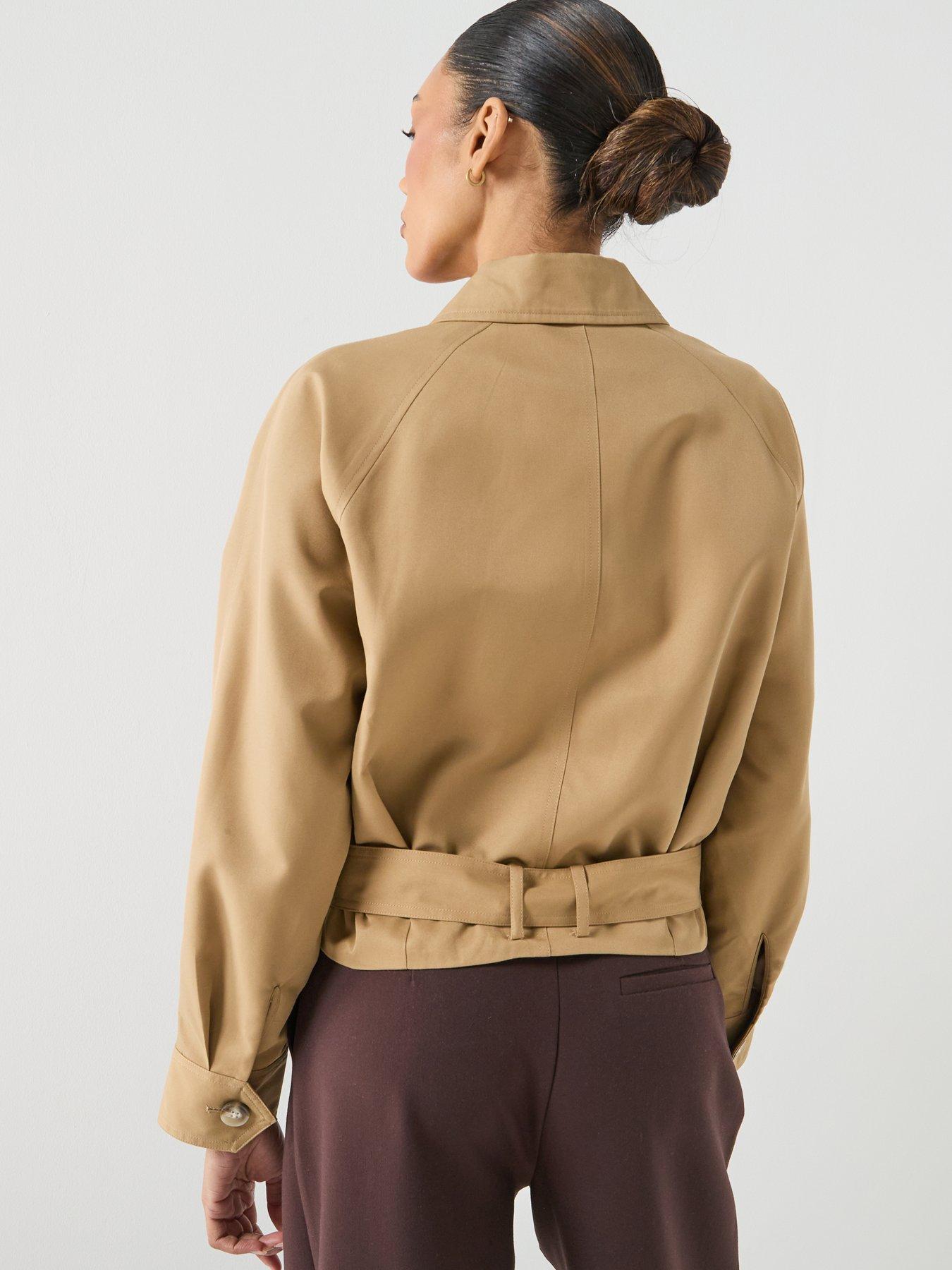 Image 2 of 6 of AWARE Vmsoffycallie Short Zipped Jacket - Kelp