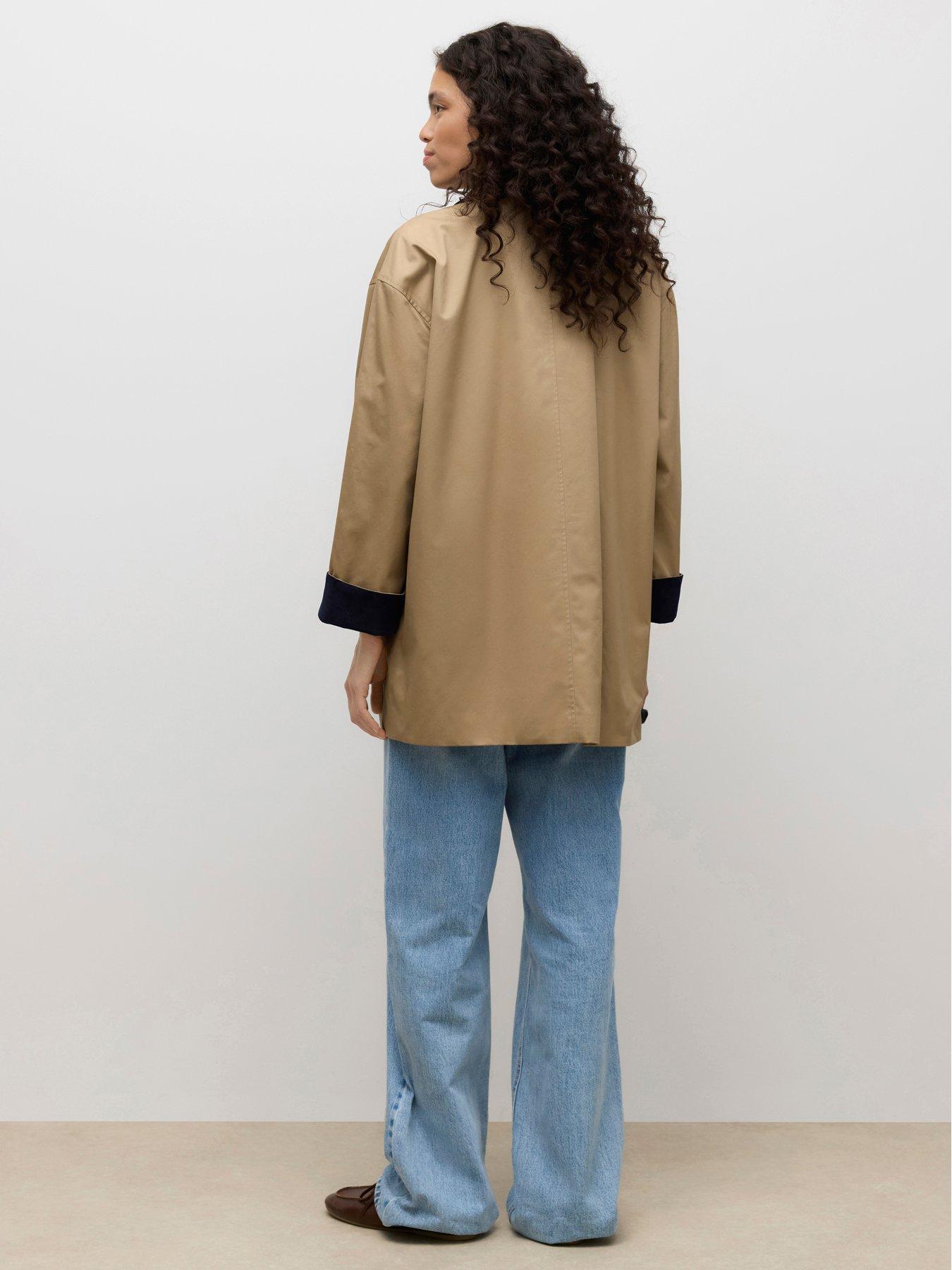 Image 2 of 4 of AWARE Vickey Long Sleeve Coat - Brown