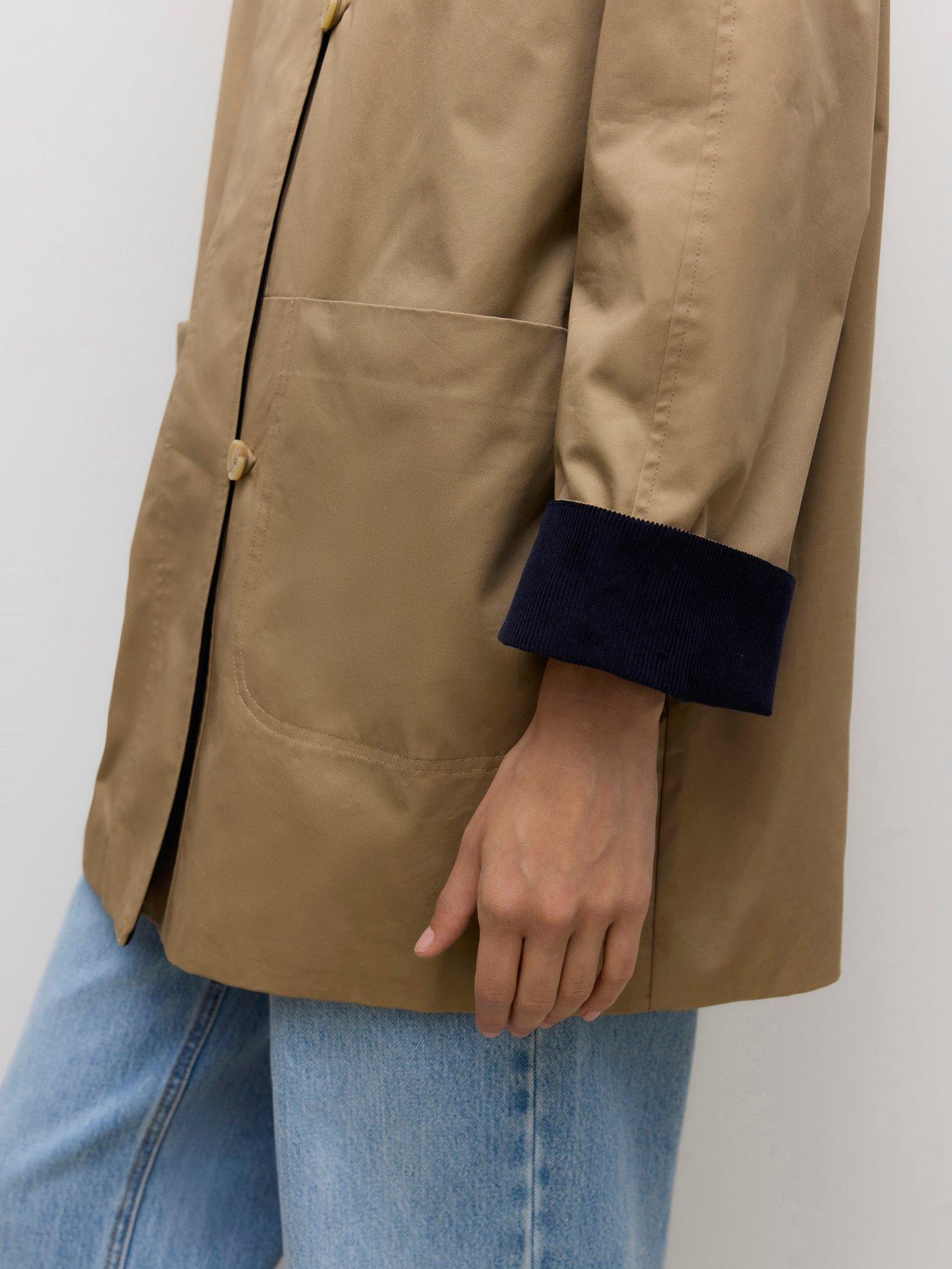 Image 4 of 4 of AWARE Vickey Long Sleeve Coat - Brown