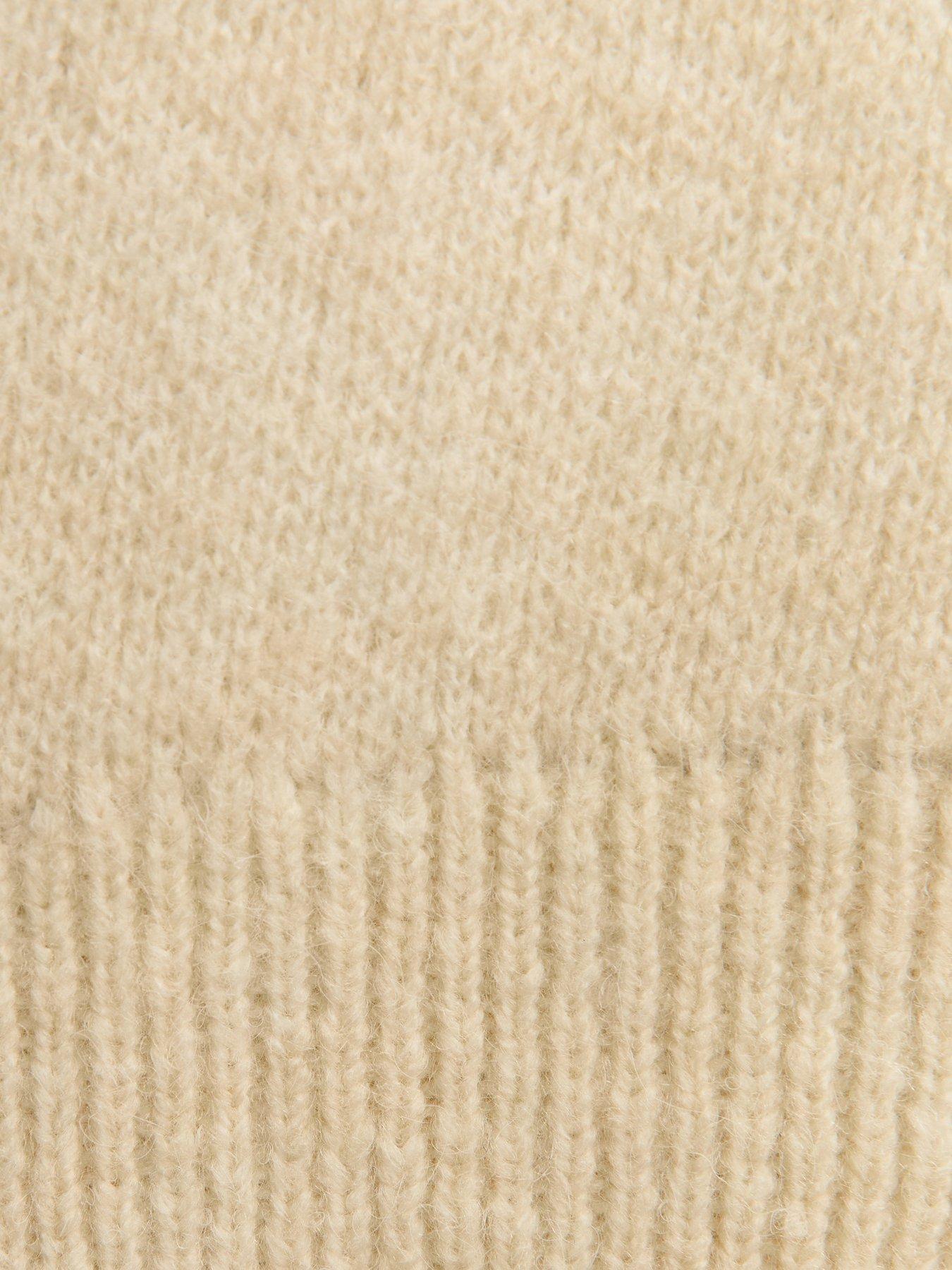  image of new-look-chunky-oversized-jumper-cream