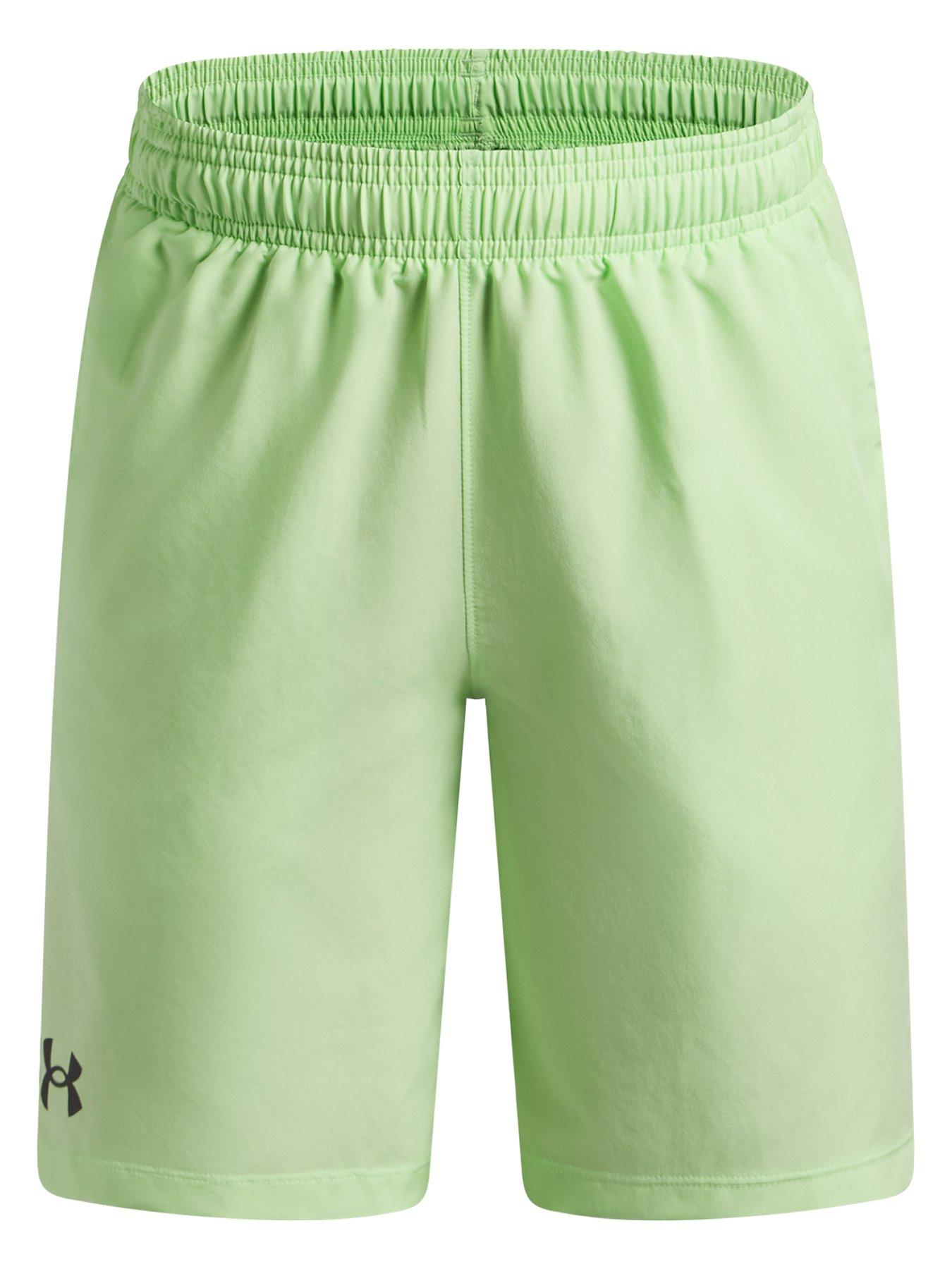 Image 1 of 3 of UNDER ARMOUR Junior Boys Training Tech Woven Short - Green