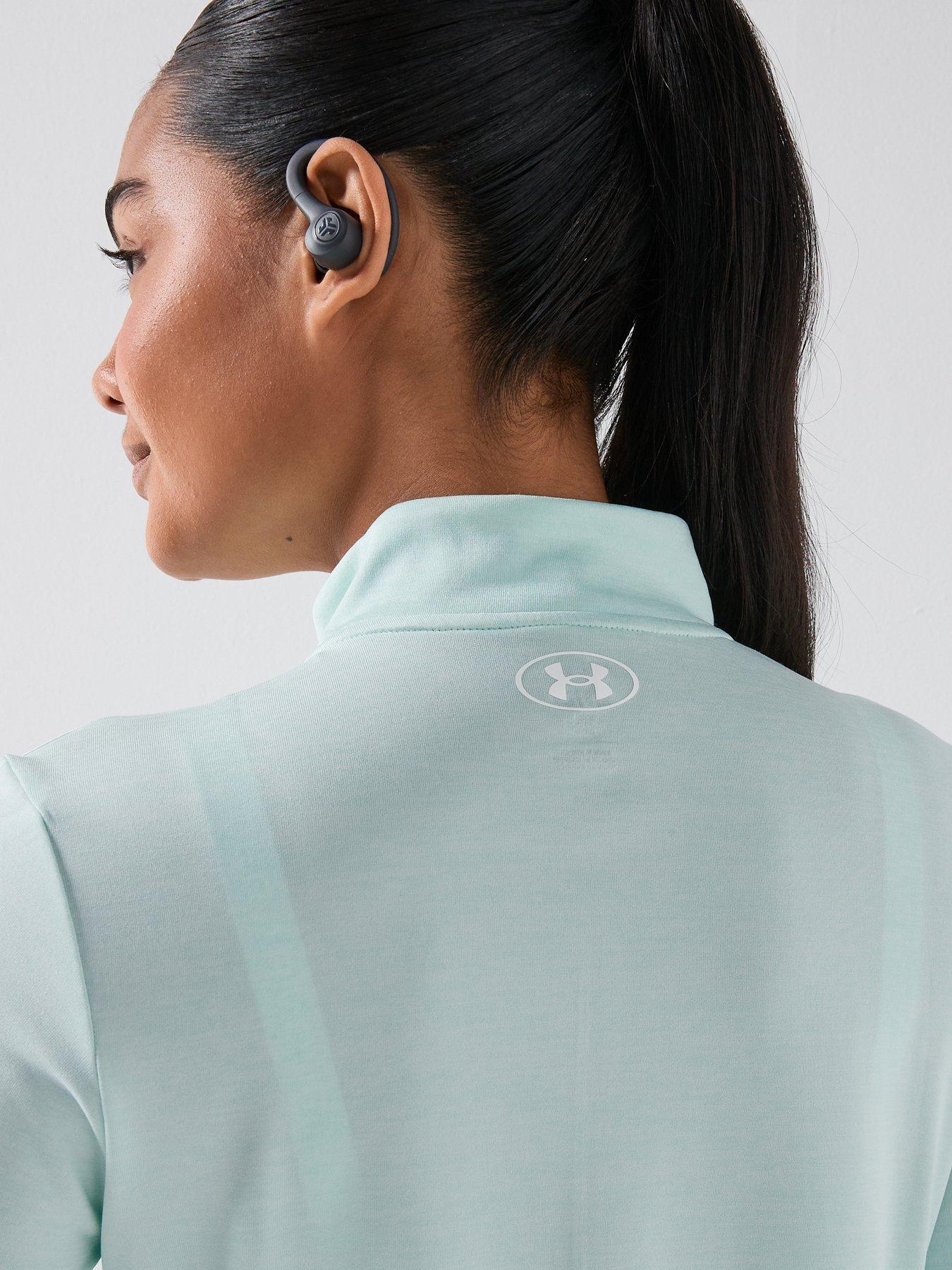 Image 6 of 6 of UNDER ARMOUR Womens Training Tech 1/2 Zip - Green