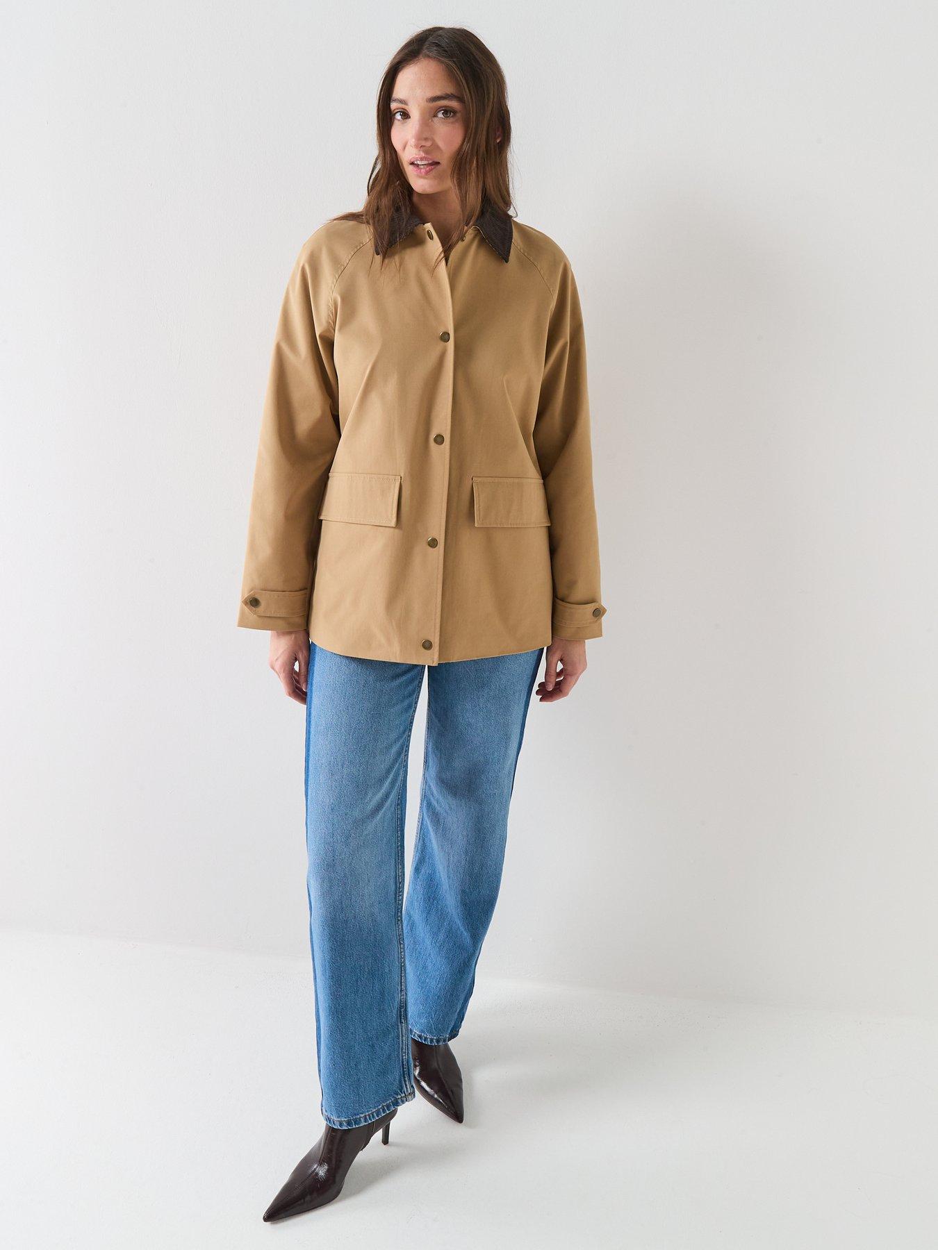Image 5 of 6 of JDY Barn Jacket - Tan