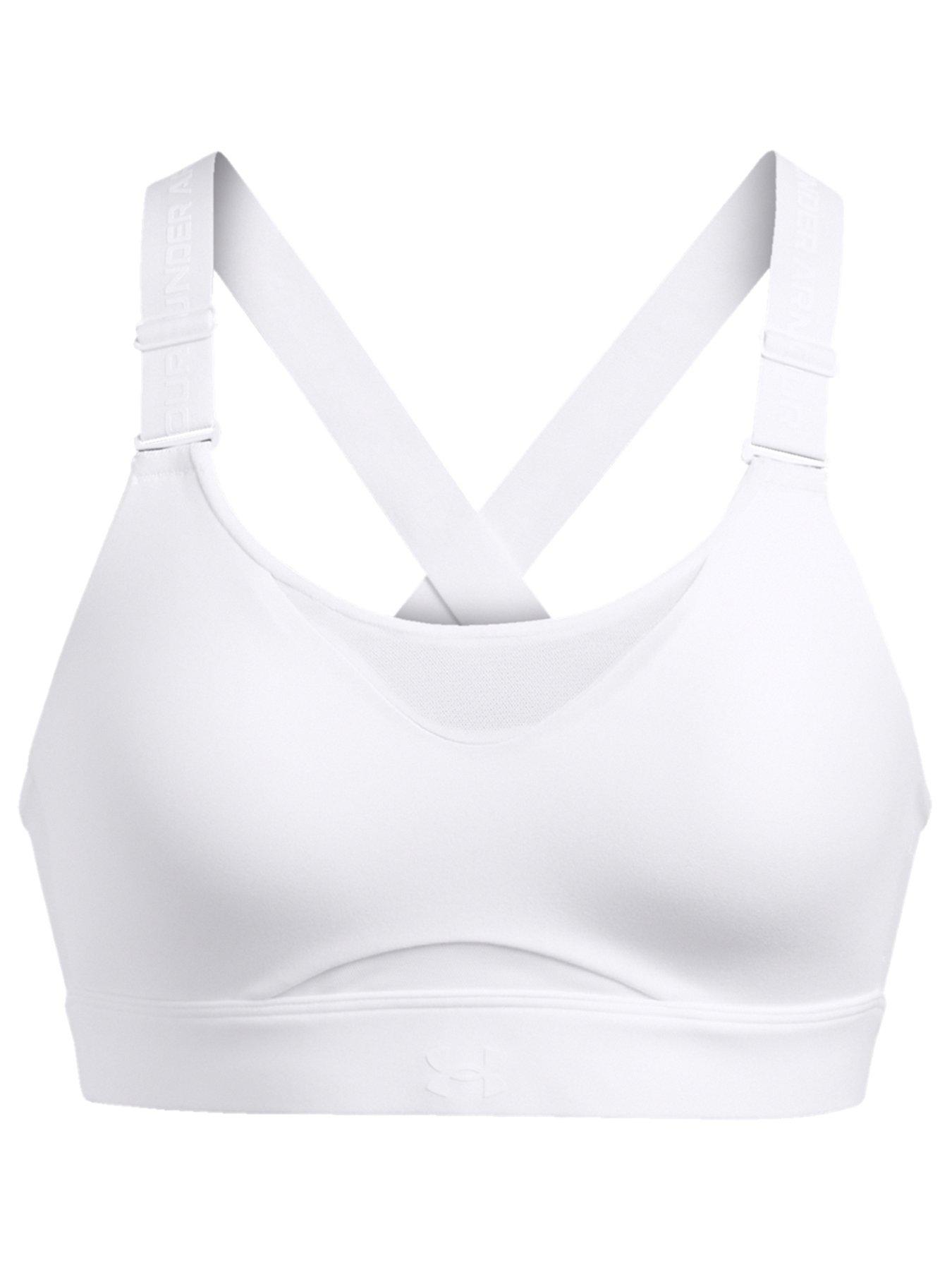 Image 5 of 6 of UNDER ARMOUR Womens Training Infinity High Bra - White
