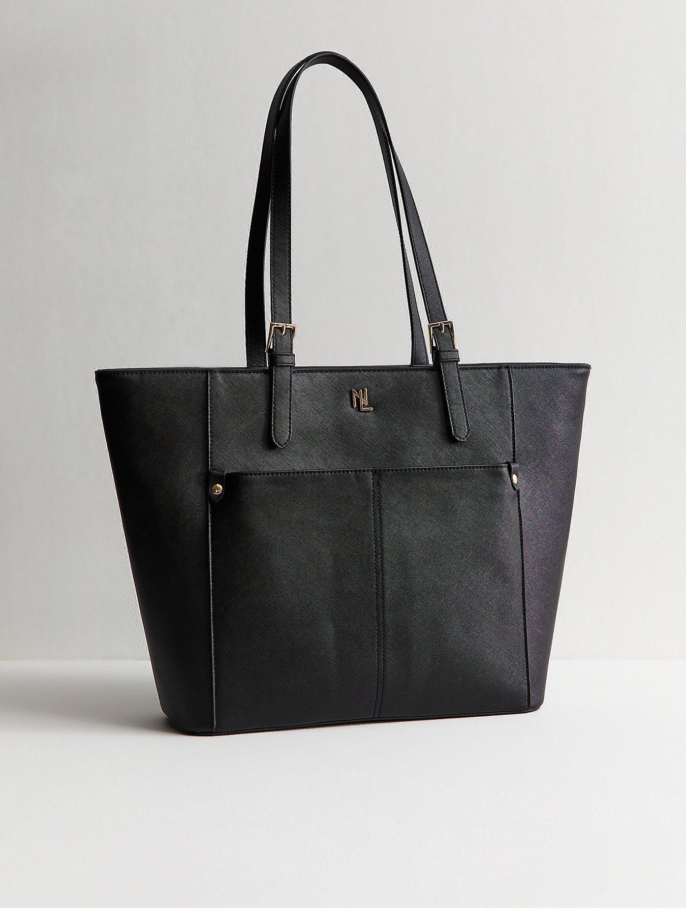 new-look-textured-faux-leather-logo-tote-bag-black