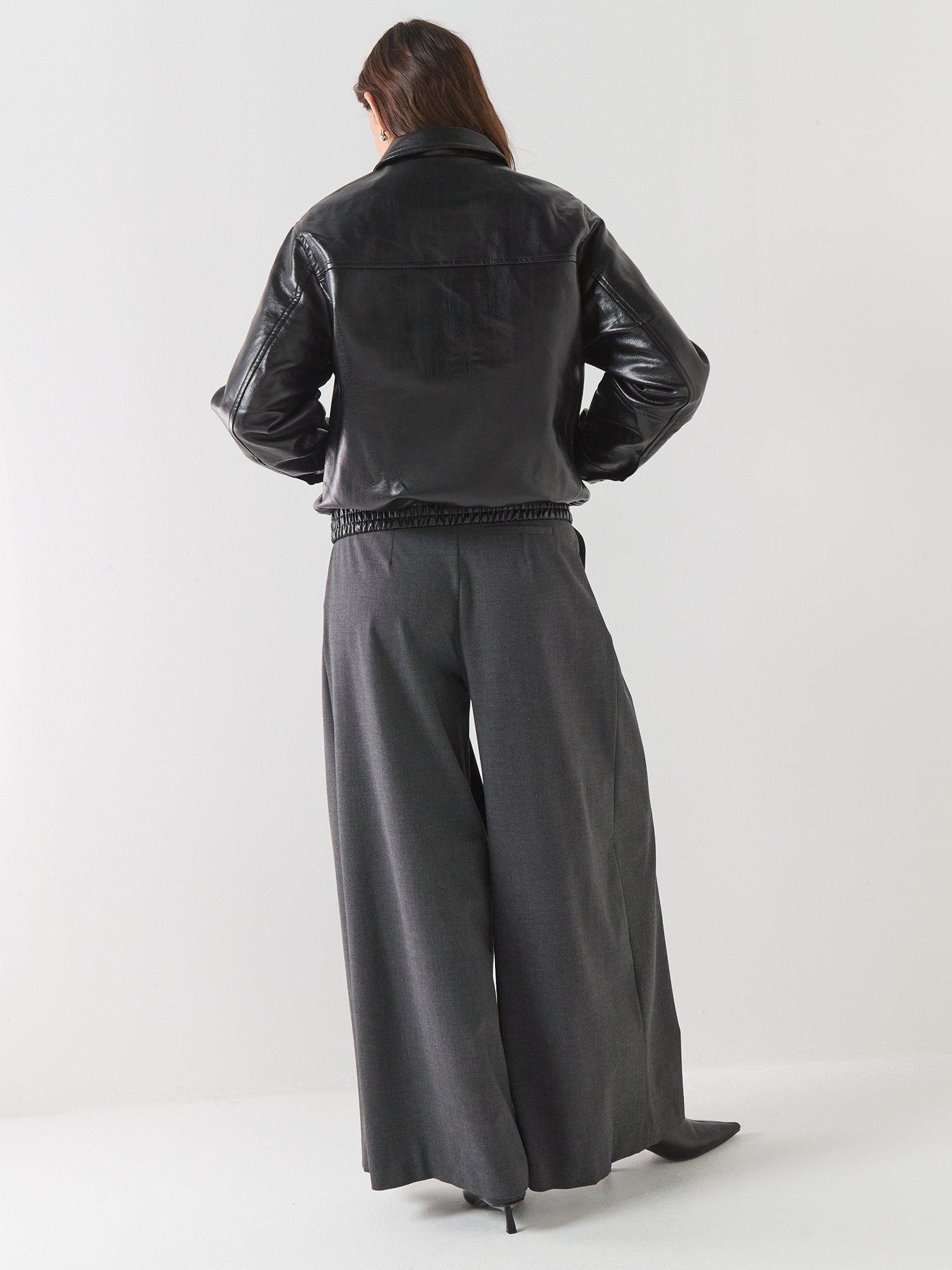  image of vero-moda-short-coated-jacket-black