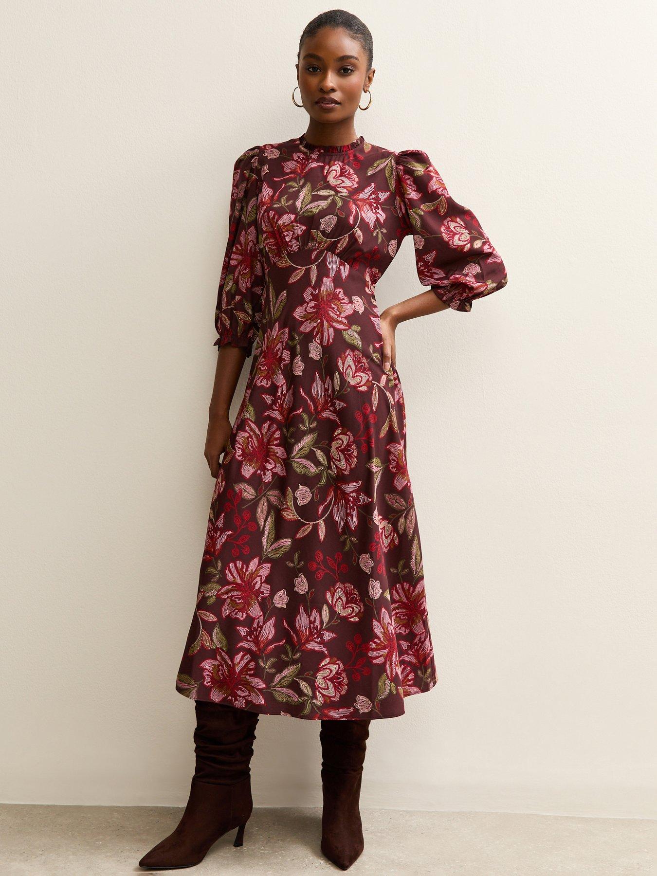 midi off shoulder dress with sleeves Julianne Off the Shoulder Midi Dress S