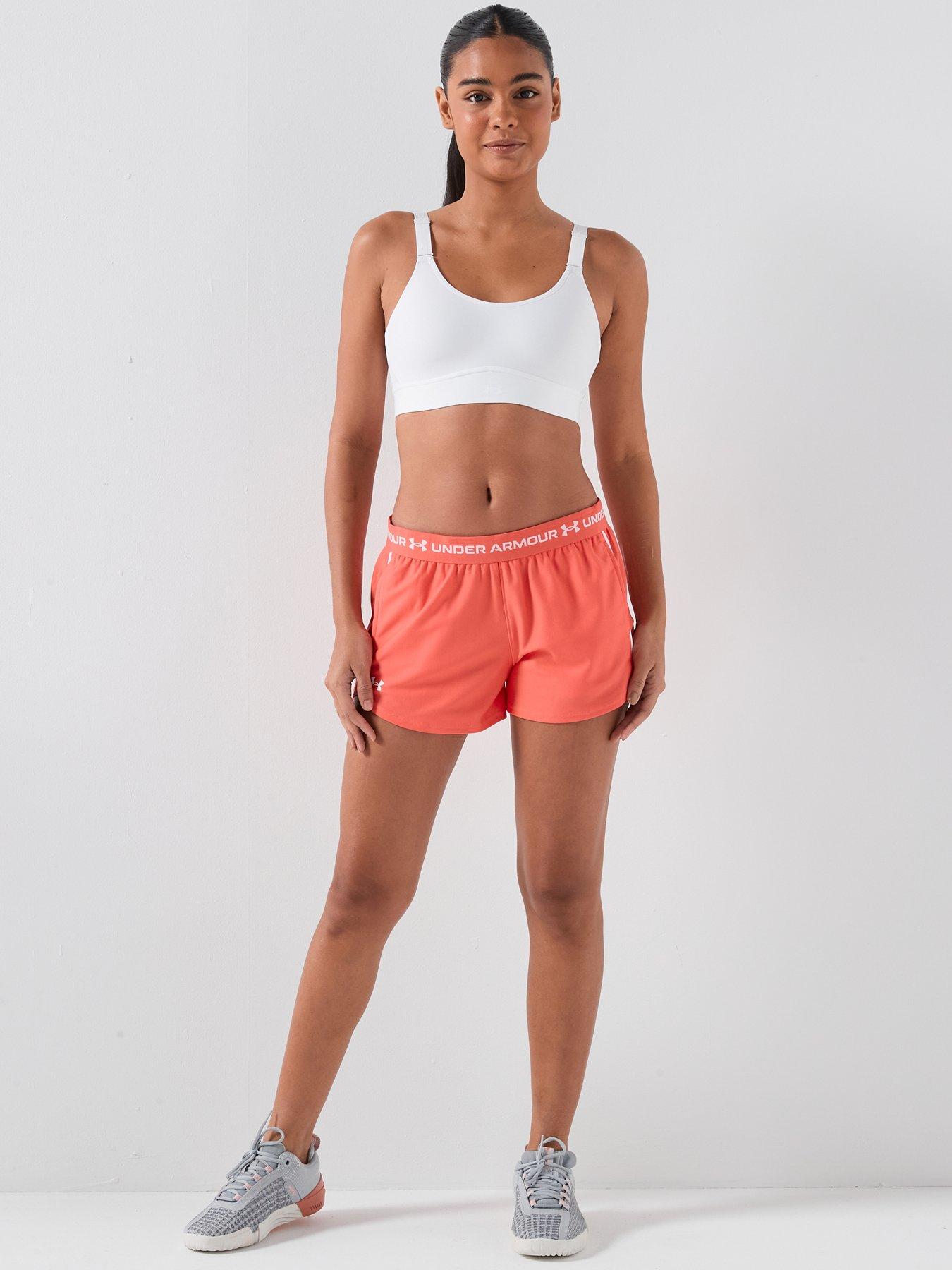 Image 3 of 6 of UNDER ARMOUR Womens Training Tech Play Up Short - Red