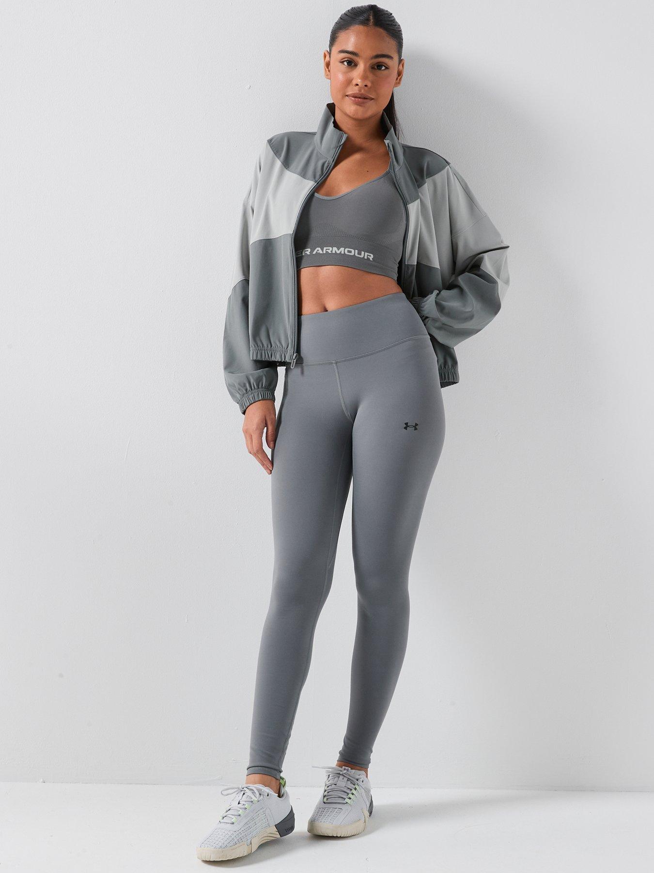Image 3 of 6 of UNDER ARMOUR Womens Training Motion Legging - Clay Green