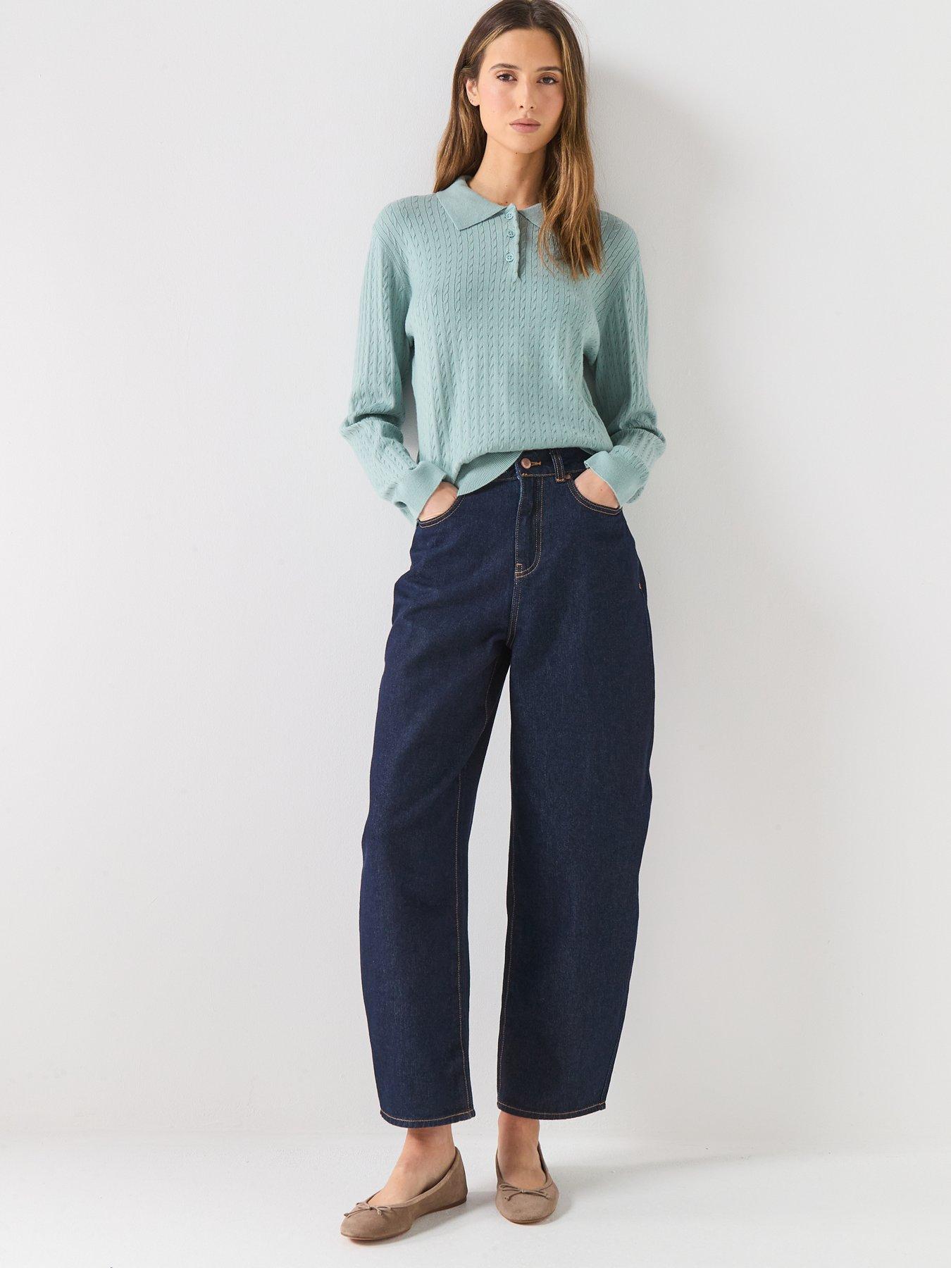  image of aware-awvina-ls-knit-polo