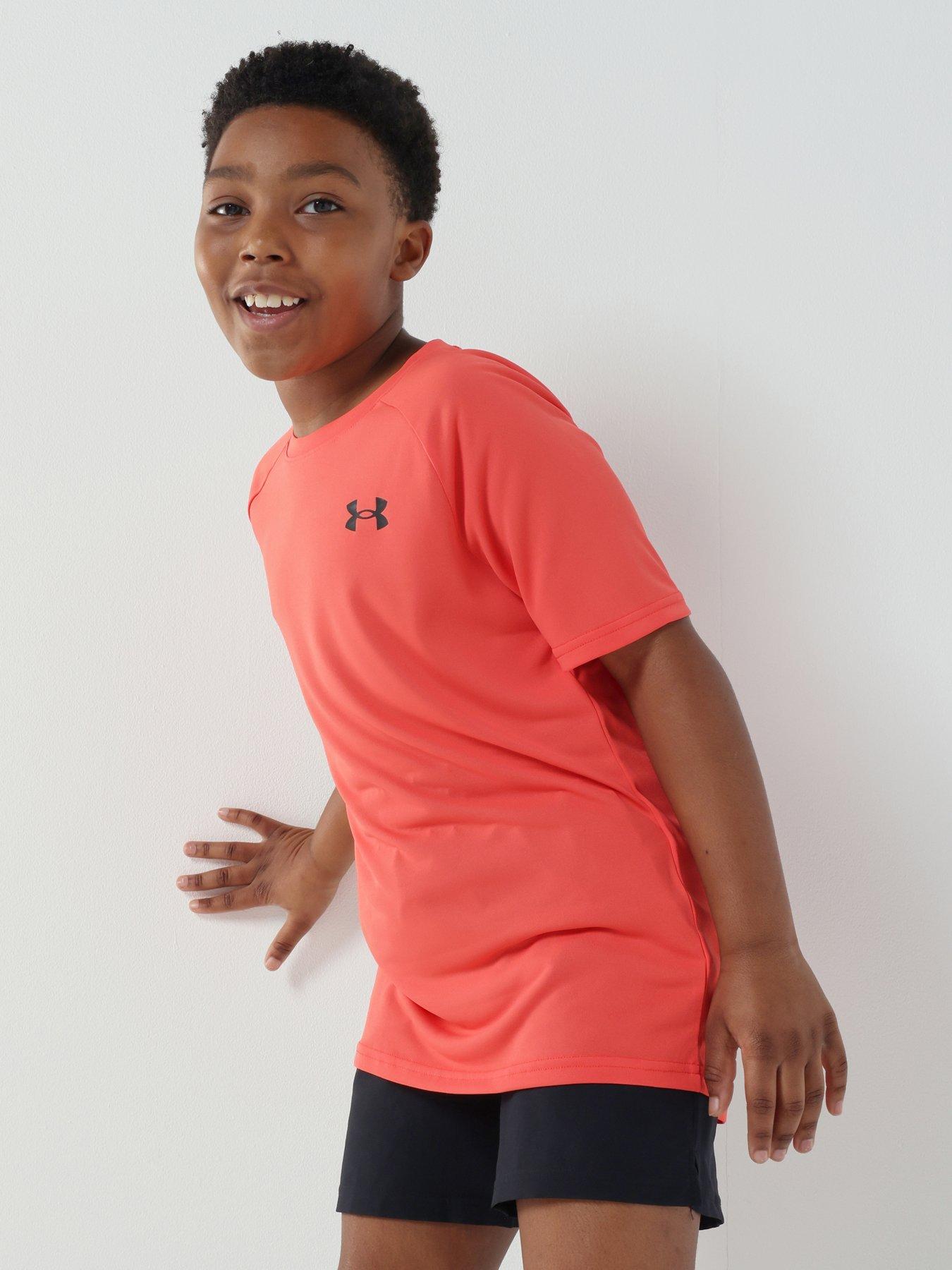 under-armour-junior-boys-training-tech-short-sleeve-crew-neck-t-shirt-red
