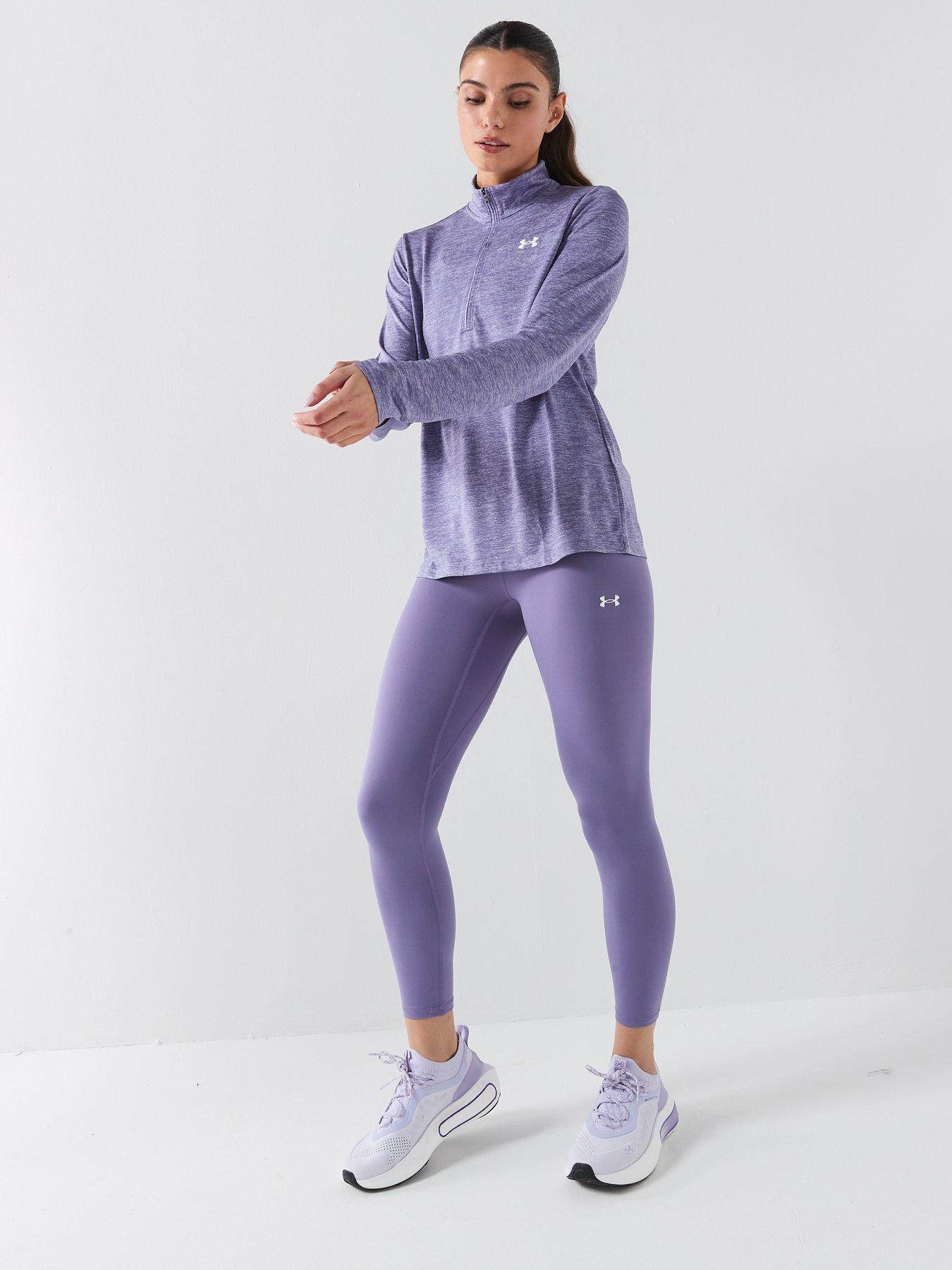 Image 3 of 5 of UNDER ARMOUR Womens Training Tech 1/2 Zip - Purple