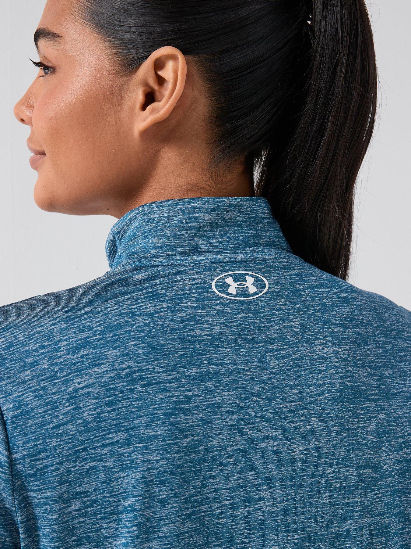 Image 6 of 6 of UNDER ARMOUR Womens Training Tech Twist 1/2 Zip Top - Blue