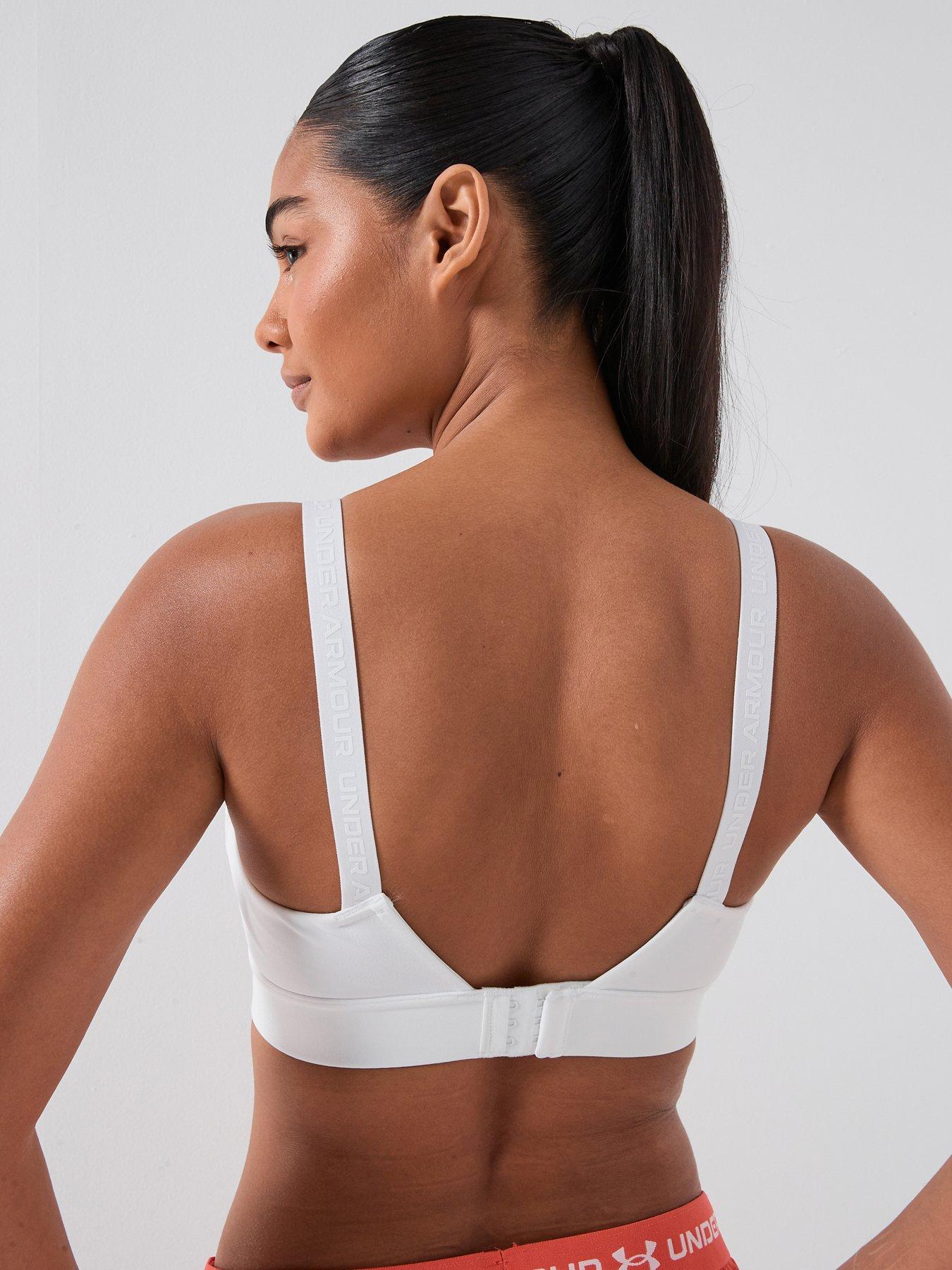  image of under-armour-womens-training-infinity-mid-bra-white