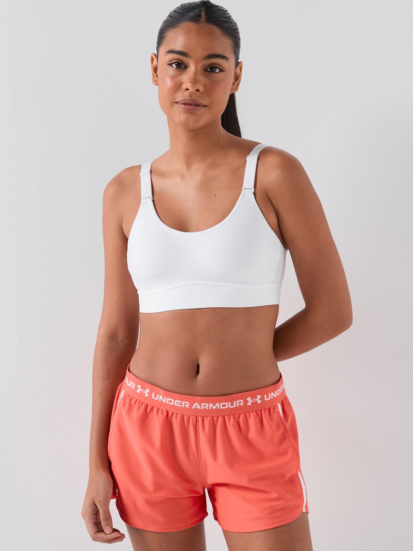  image of under-armour-womens-training-infinity-mid-bra-white