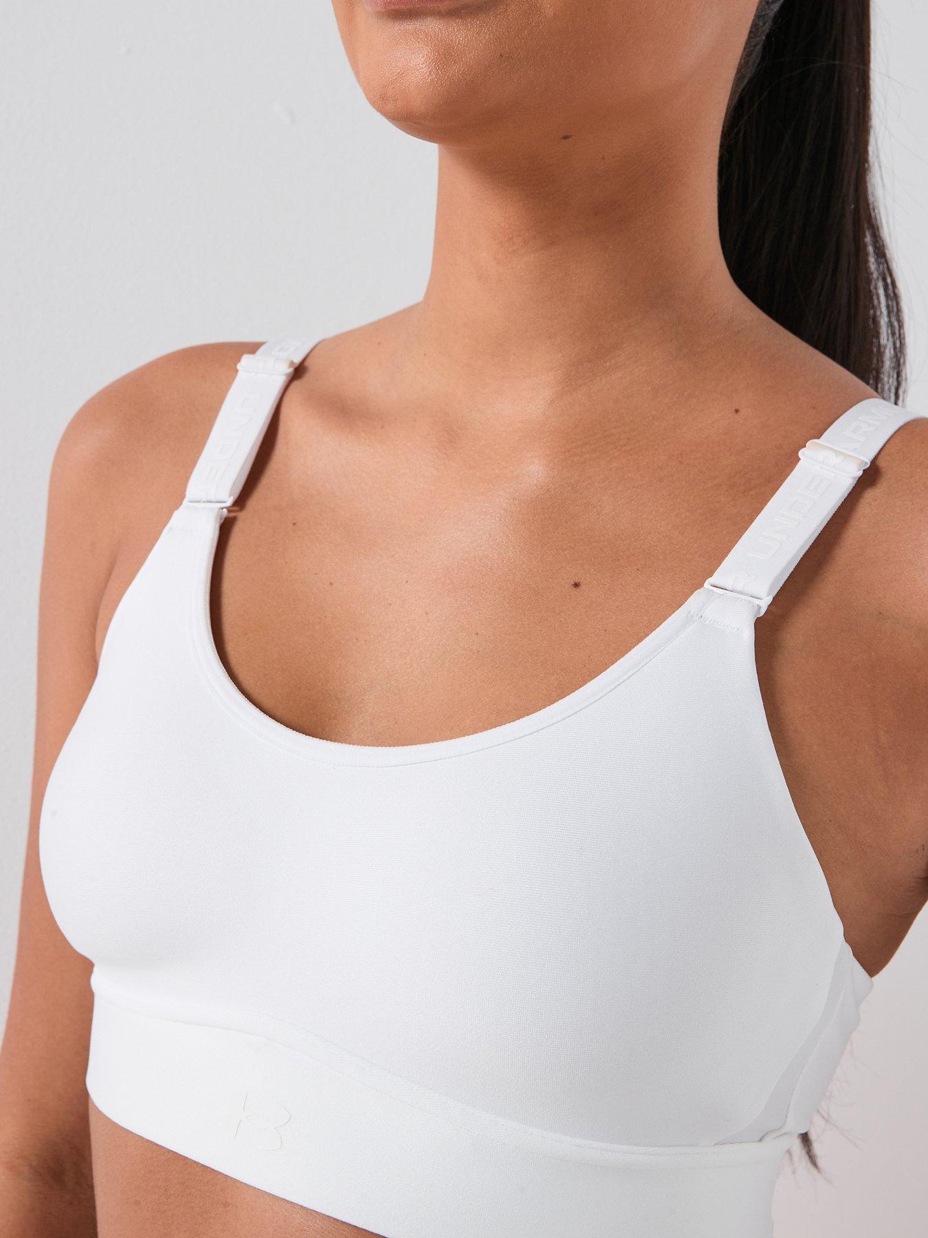 image of under-armour-womens-training-infinity-mid-bra-white