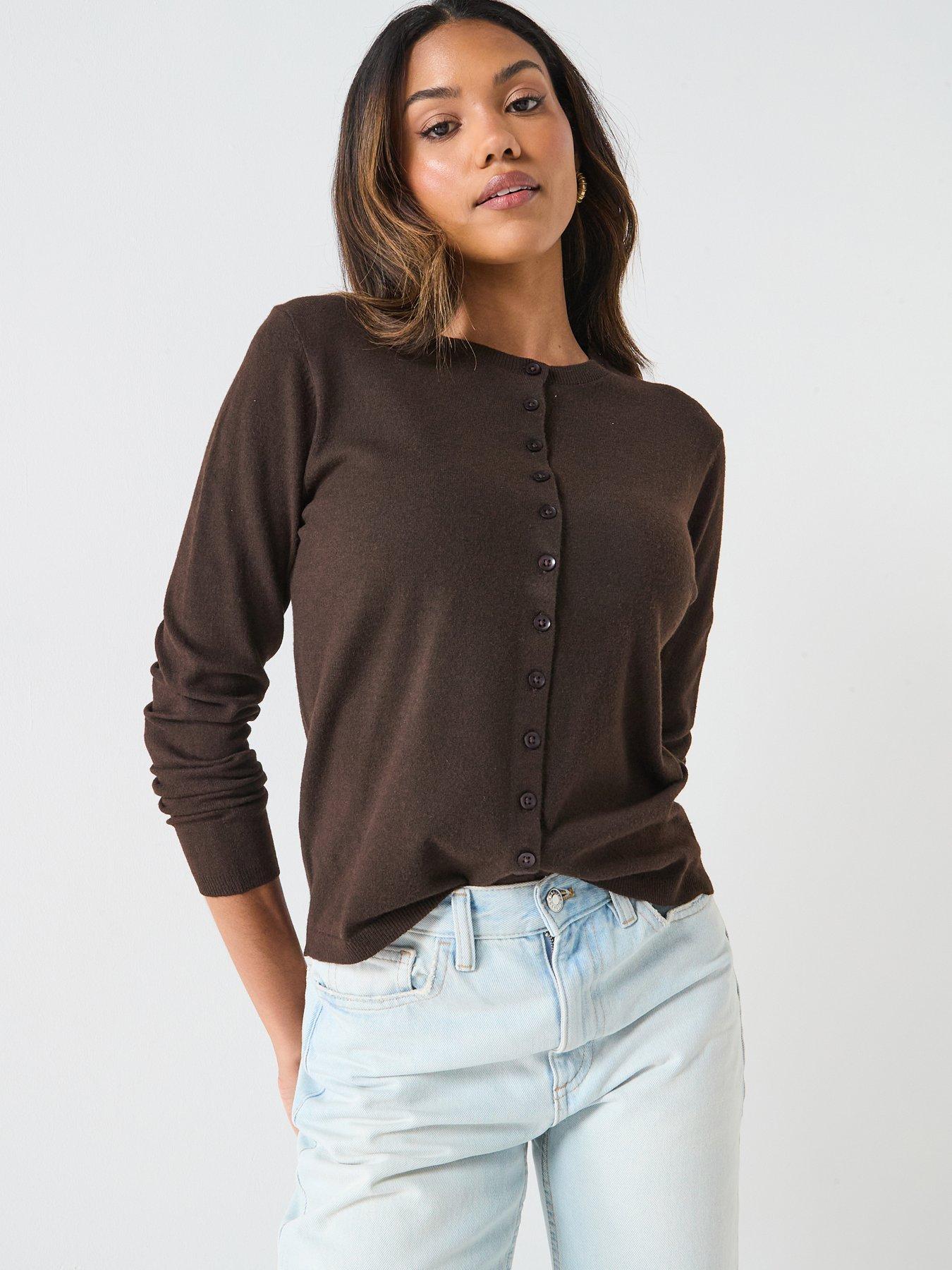 jdy-jdyprime-life-long-sleeve-knitted-cardigan-brown