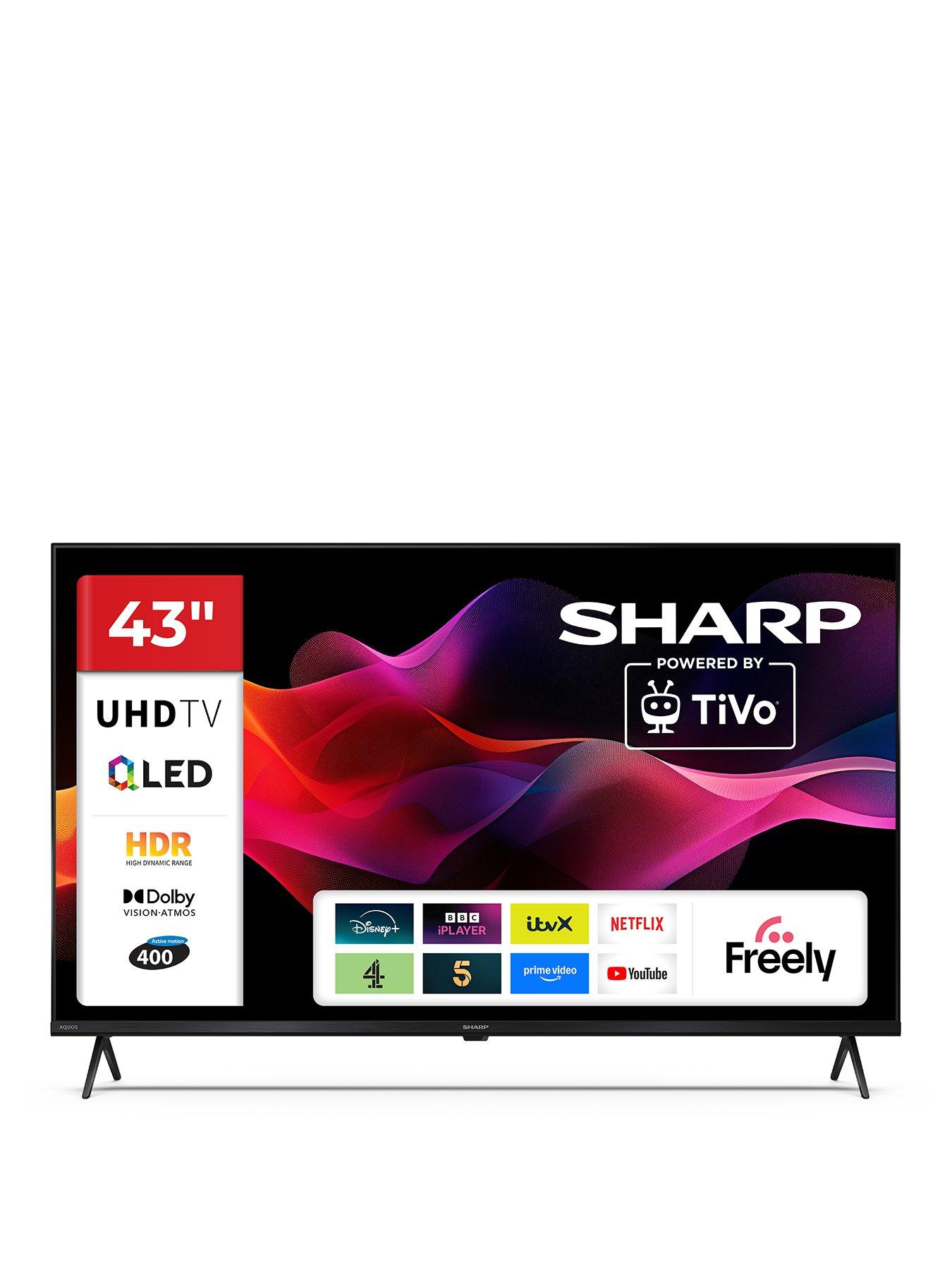  image of sharp-43hm5245k-4k-uhd-qled-freely-tv