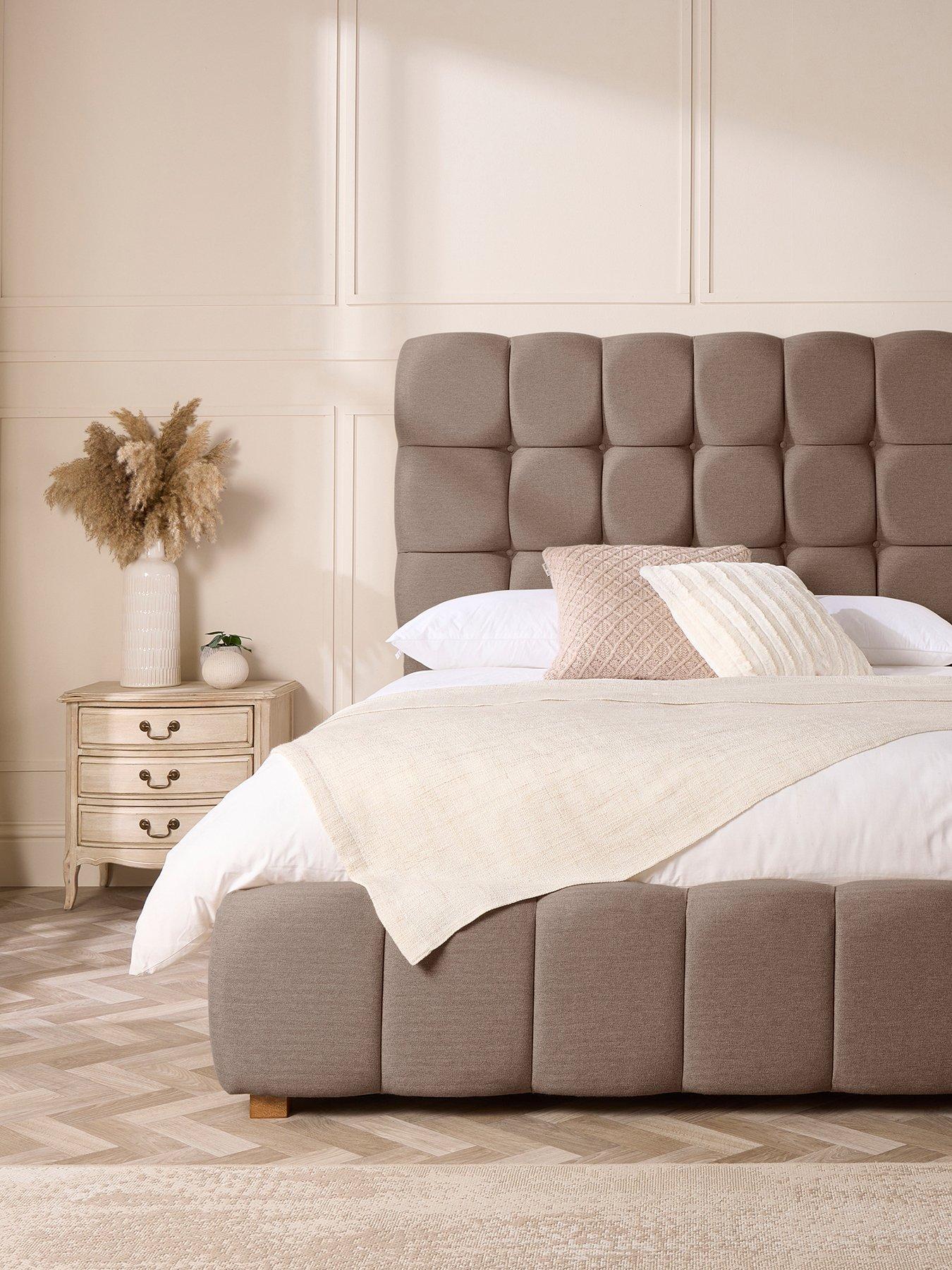 Image 1 of 5 of Aspire Amberleigh Ottoman Bed - Coffee