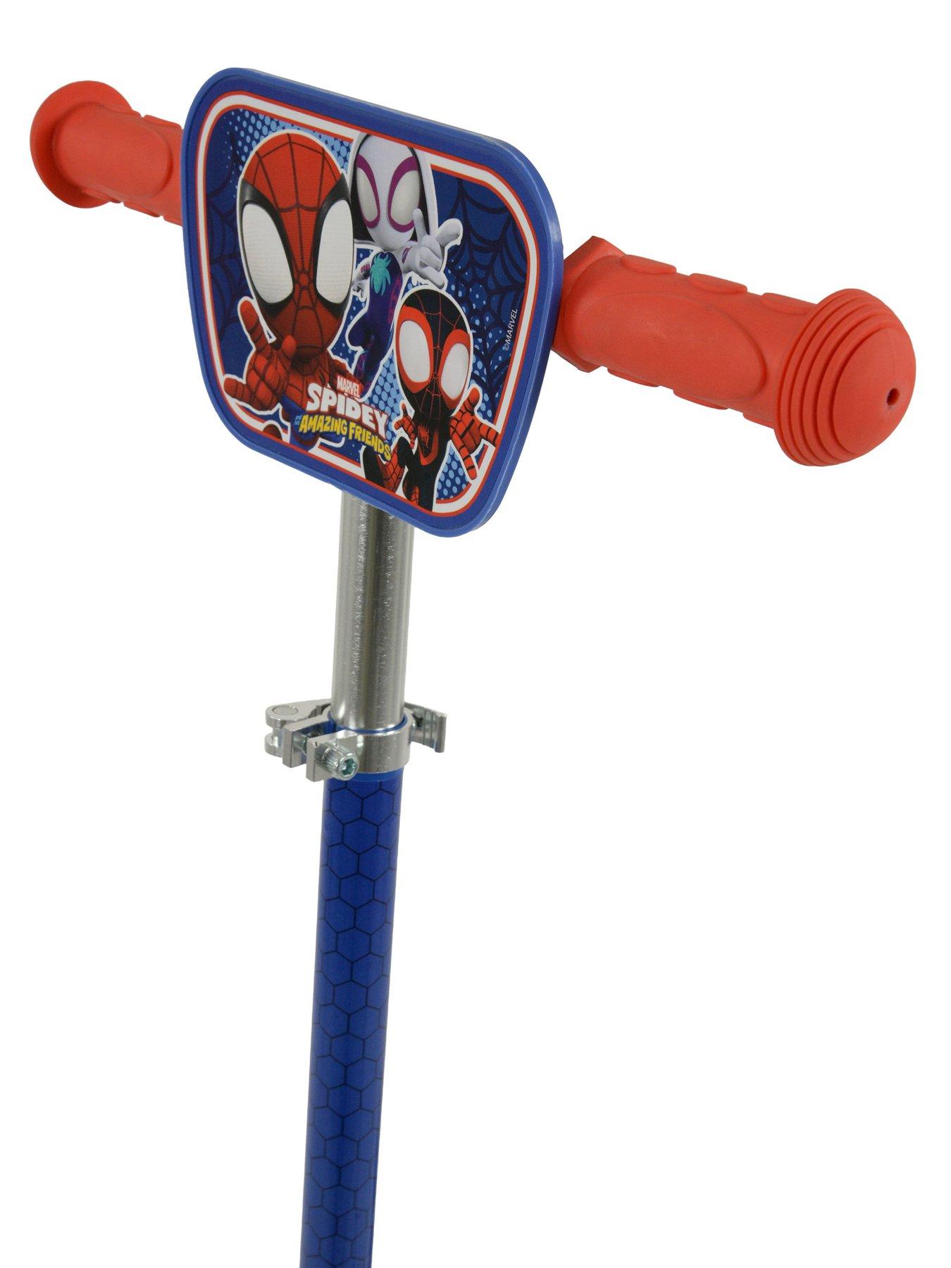 Image 3 of 6 of Spidey and His Amazing Friends Spidey &amp; Friends Mini Go! Tilt Scooter with Lights
