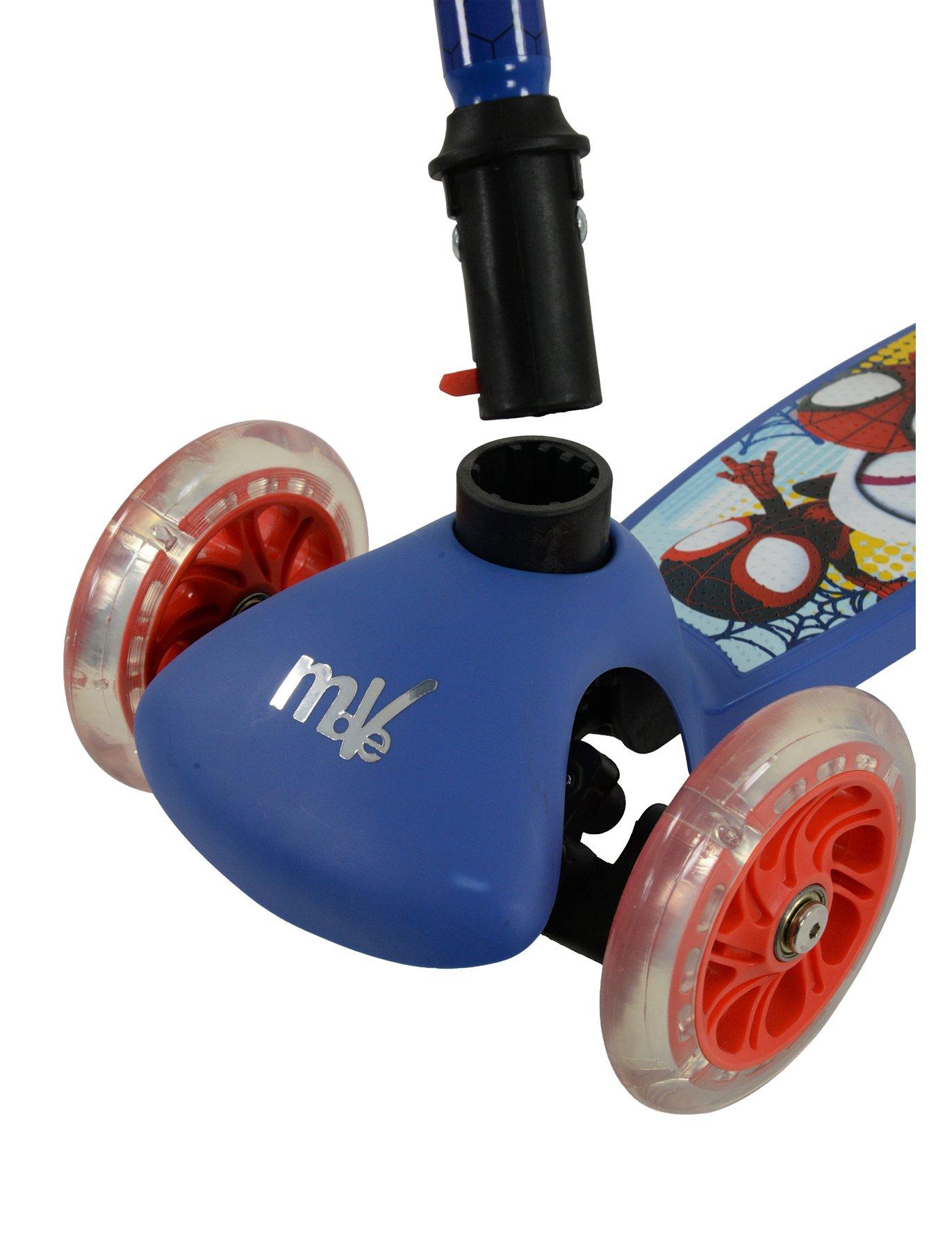 Image 4 of 6 of Spidey and His Amazing Friends Spidey &amp; Friends Mini Go! Tilt Scooter with Lights