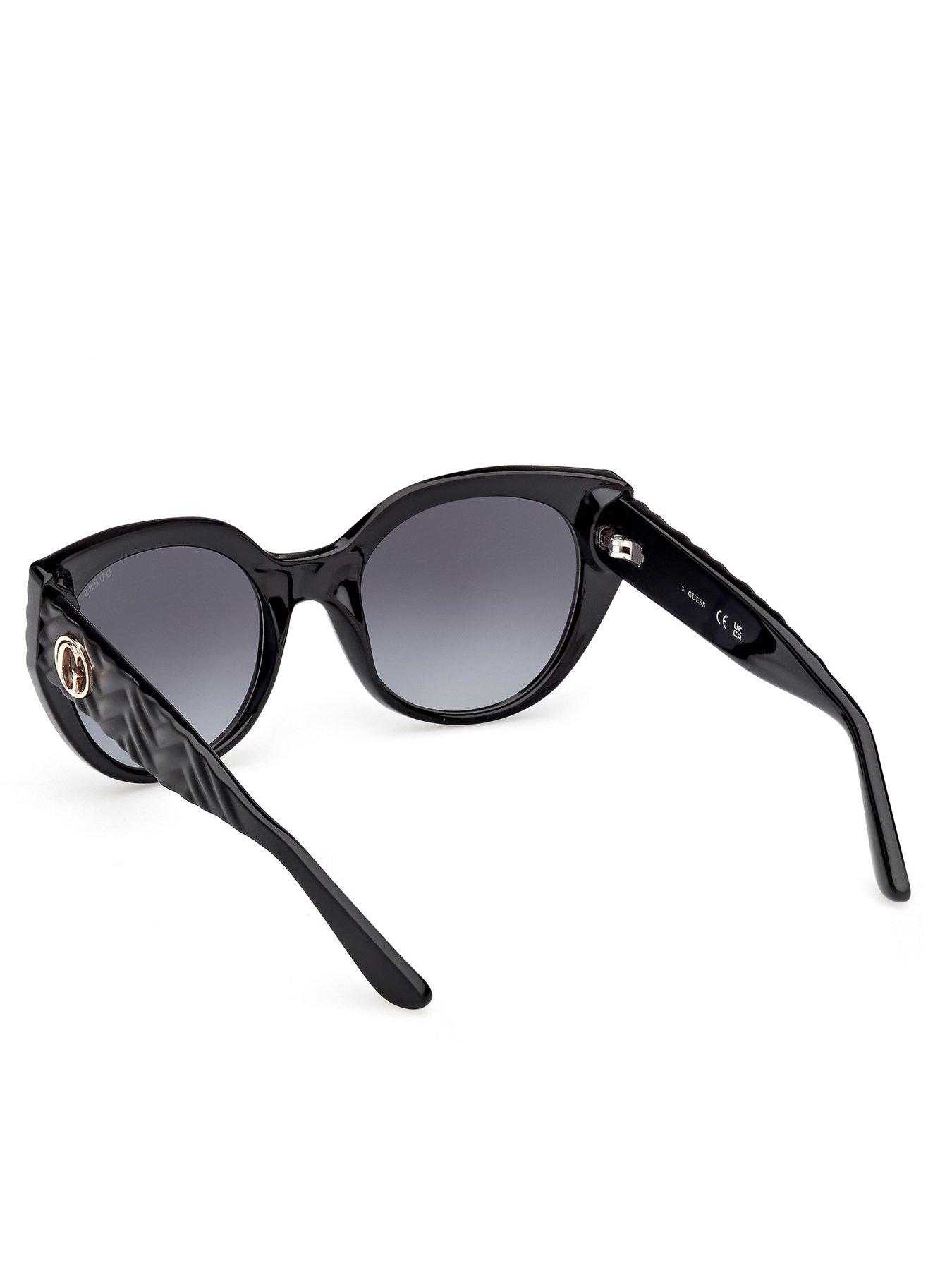  image of guess-cat-eye-sunglasses-black