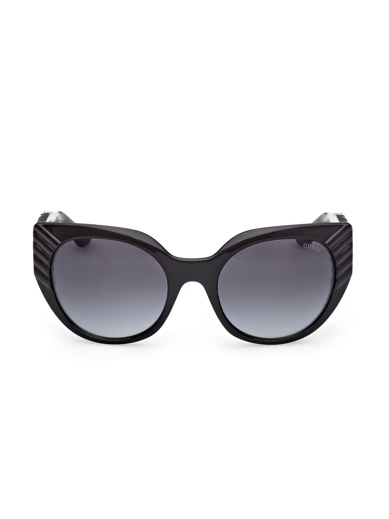  image of guess-cat-eye-sunglasses-black