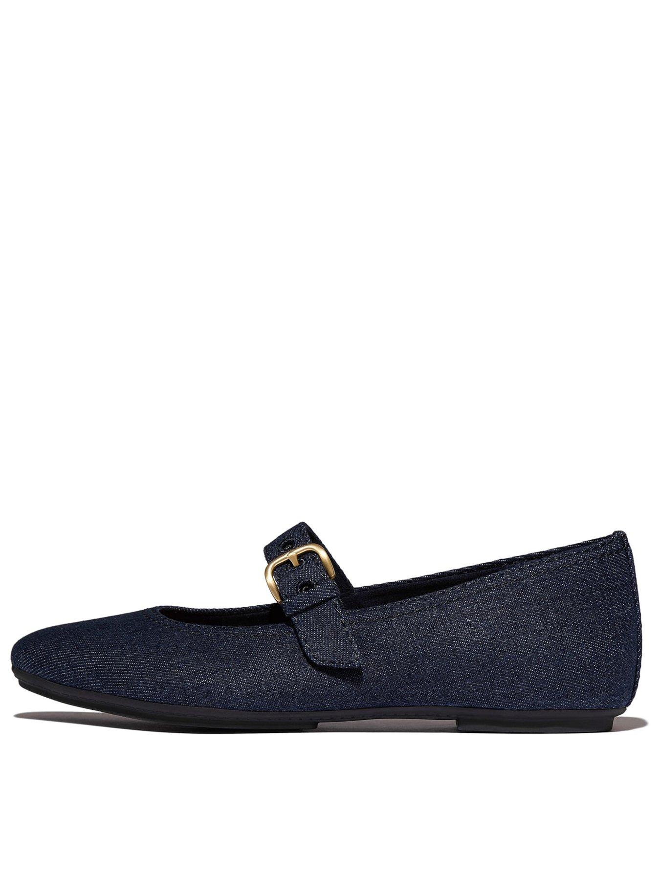 FitFlop Delicato Denim Mary Janes