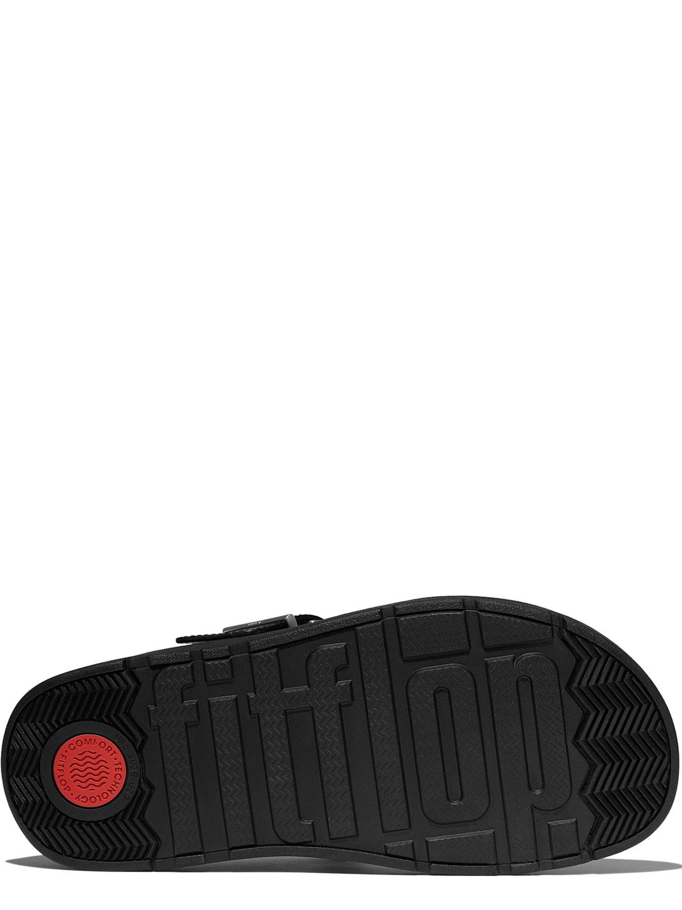  image of fitflop-gen-ff-buckle-leather-toe-post-sandals