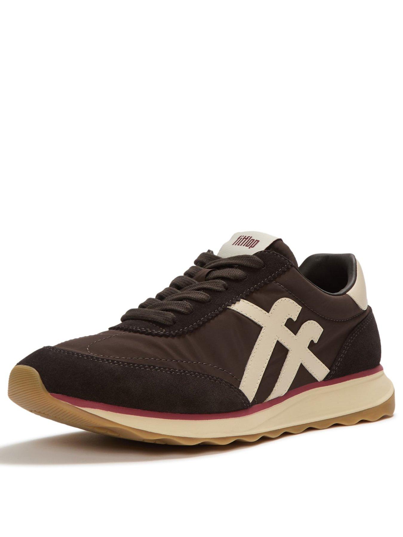  image of fitflop-retro-q-ff-fabricsuede-sneakers