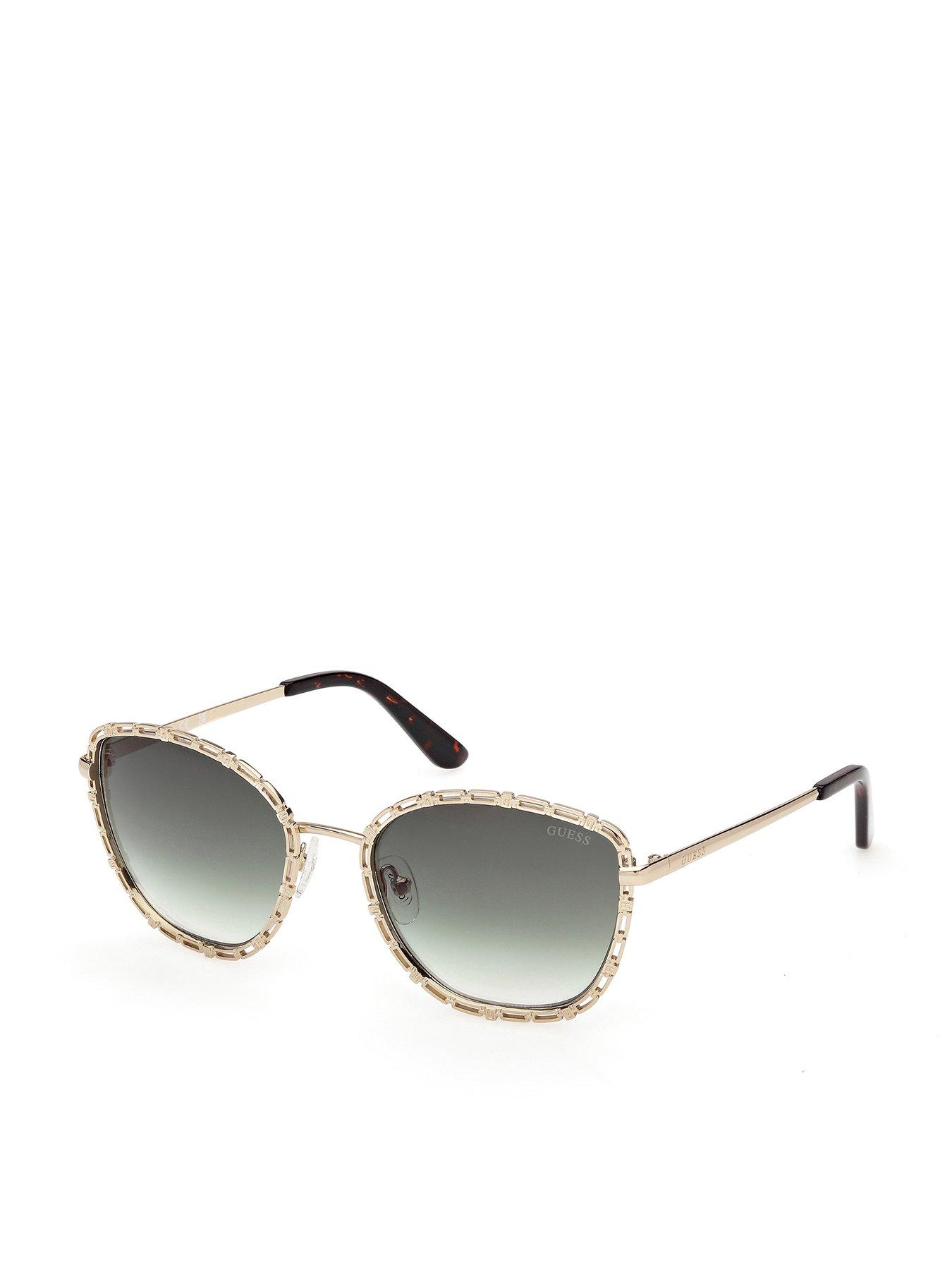 Guess Round Sunglasses - Gold