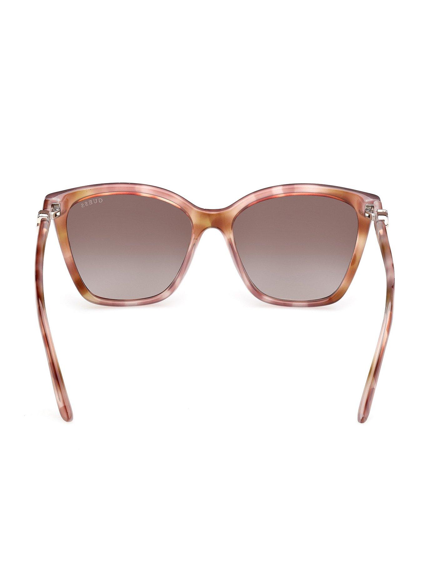  image of guess-square-sunglasses-light-brown