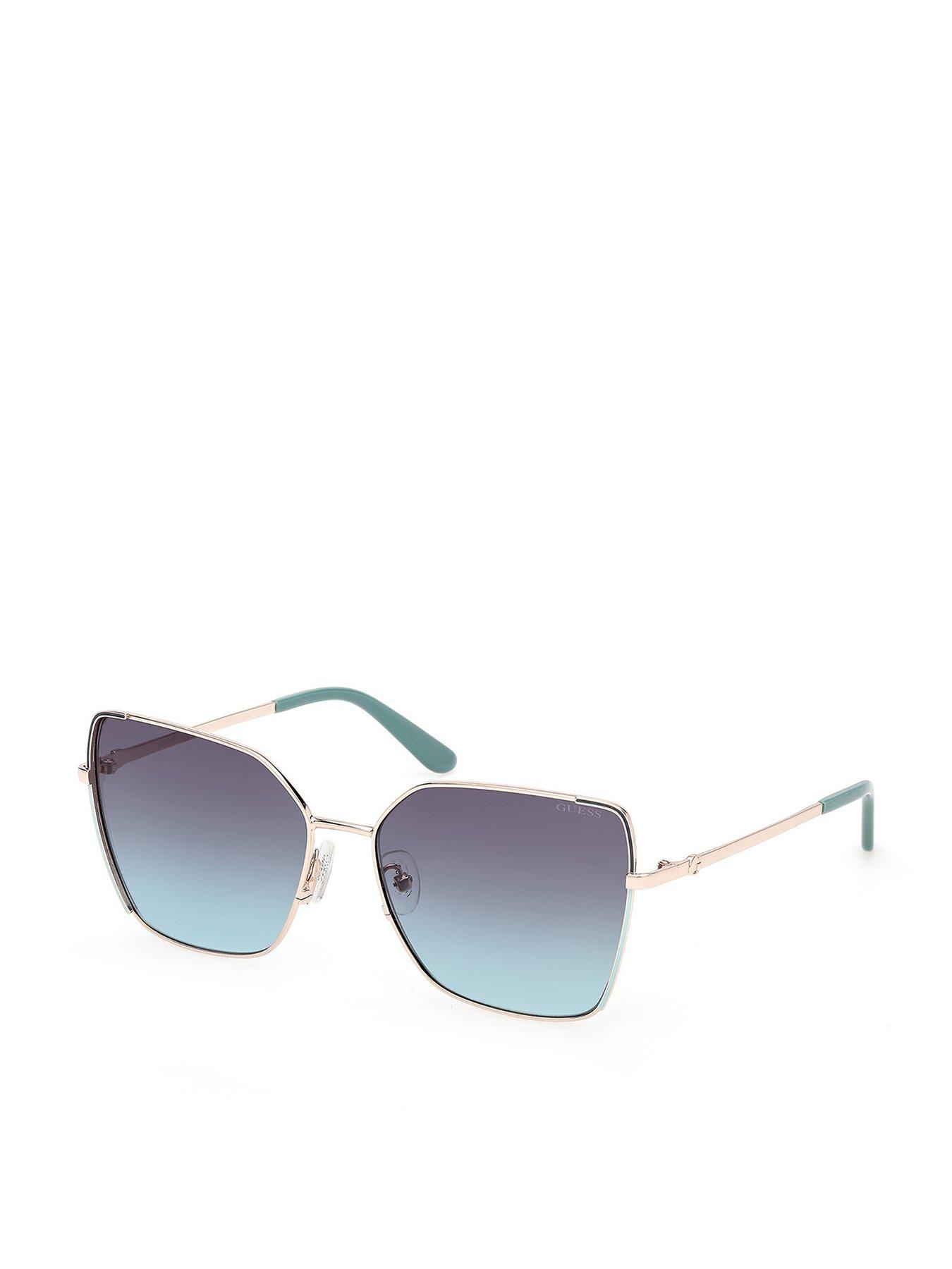  image of guess-butterfly-sunglasses-gold