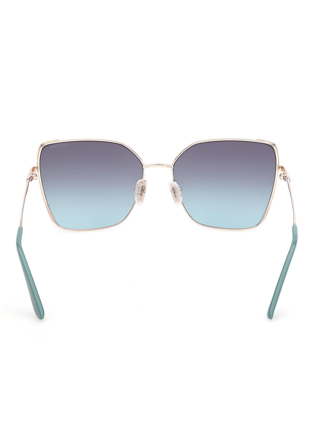  image of guess-butterfly-sunglasses-gold