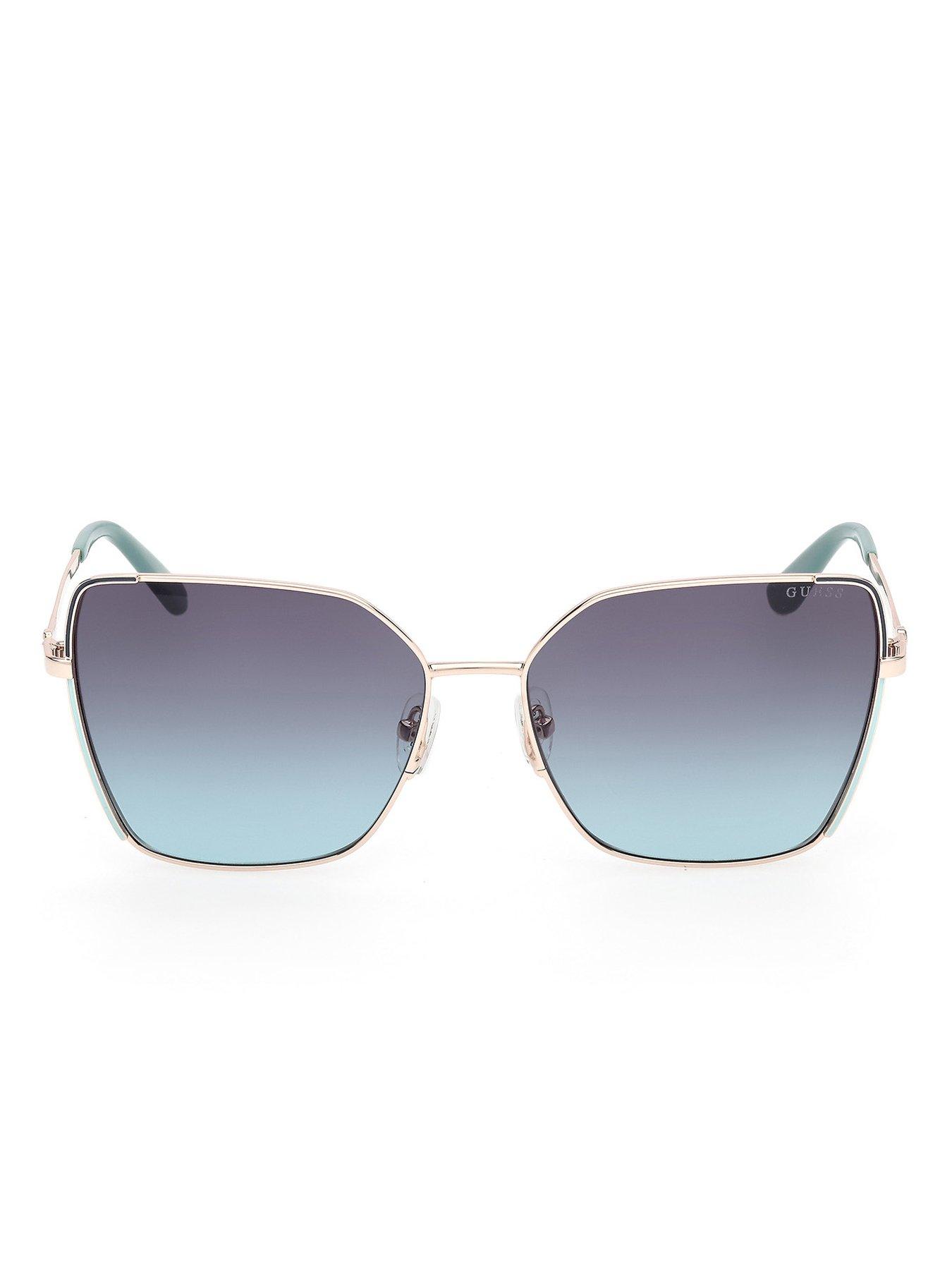  image of guess-butterfly-sunglasses-gold