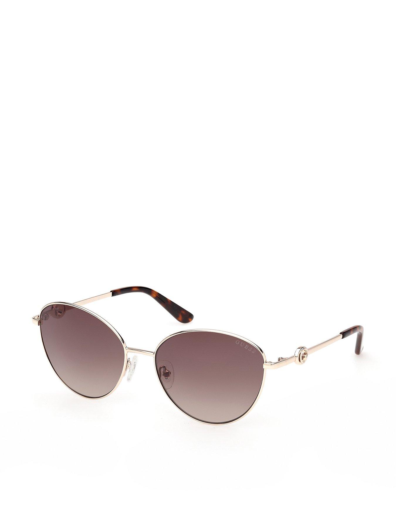 Guess Round Sunglasses - Gold
